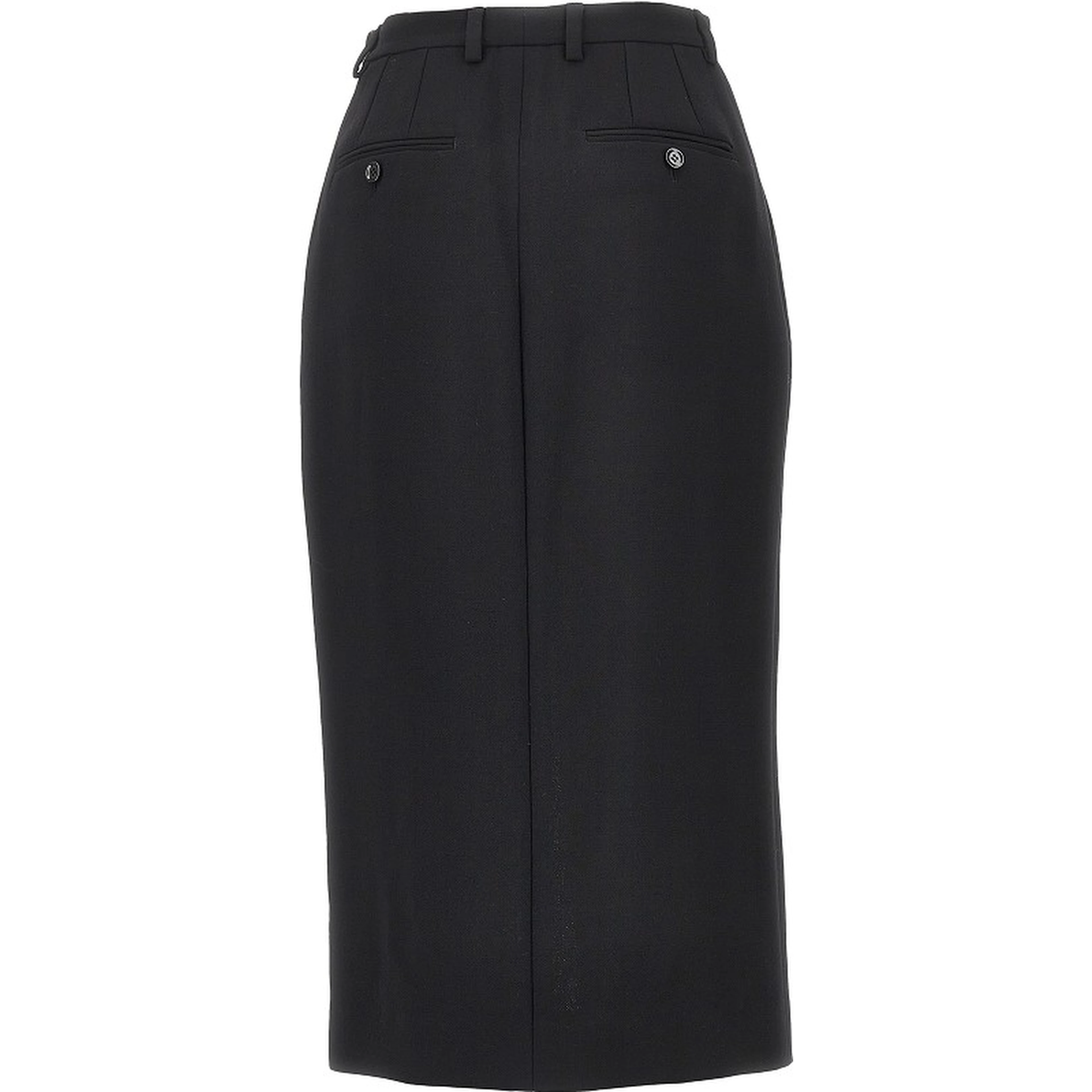 Grain de poudre wool skirt