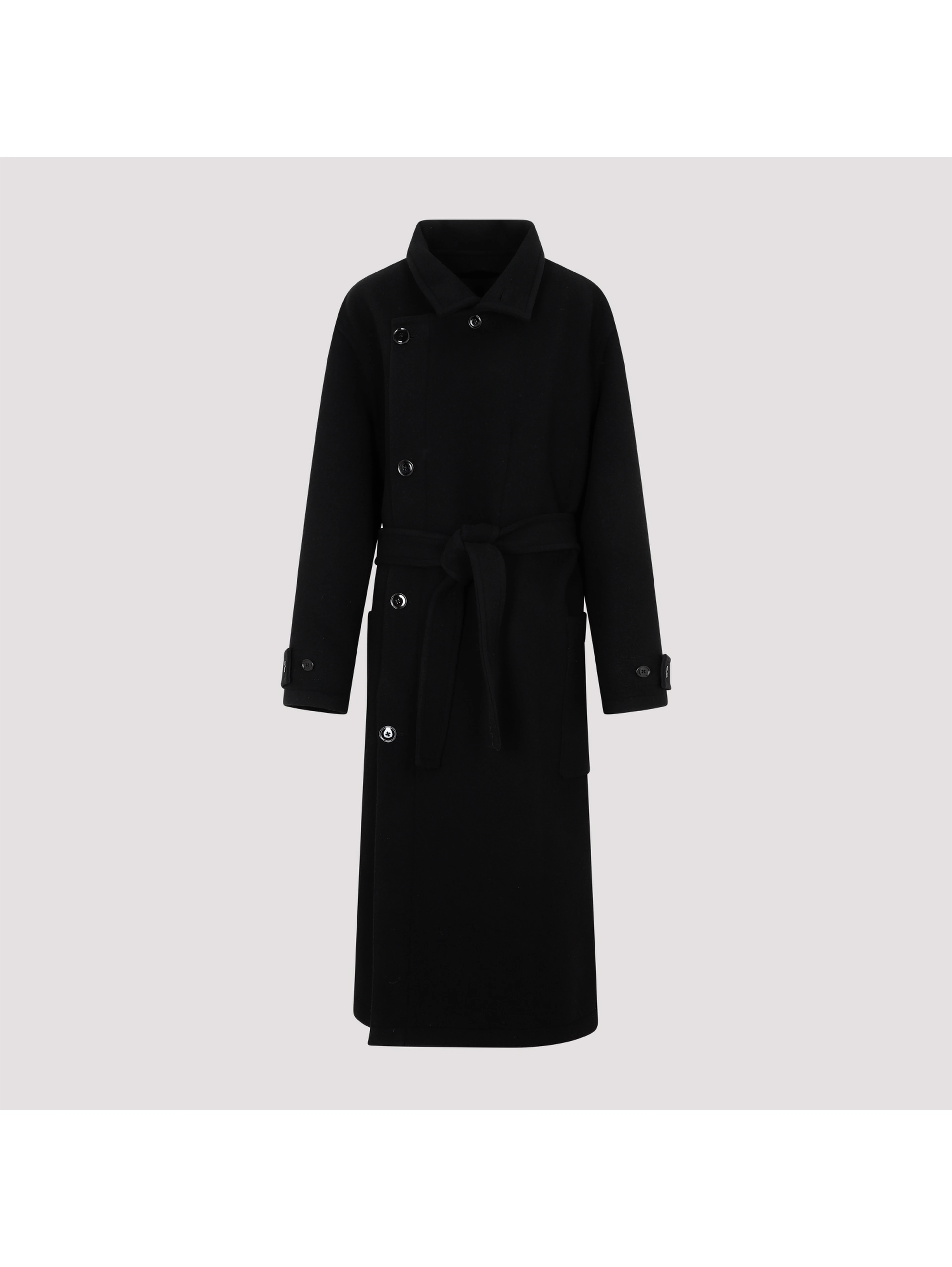 Lemaire Wrap Wool Coat