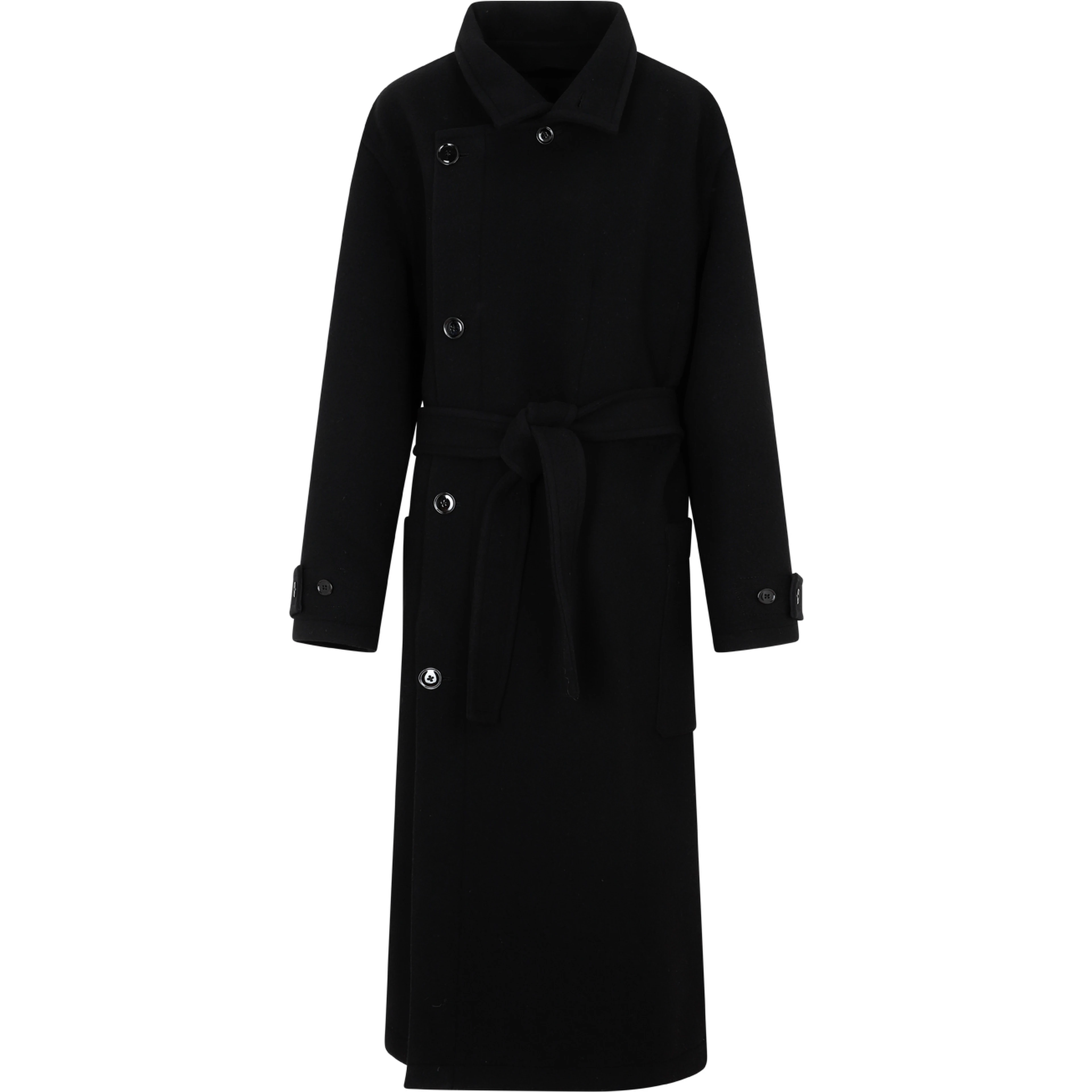 Lemaire Wrap Wool Coat