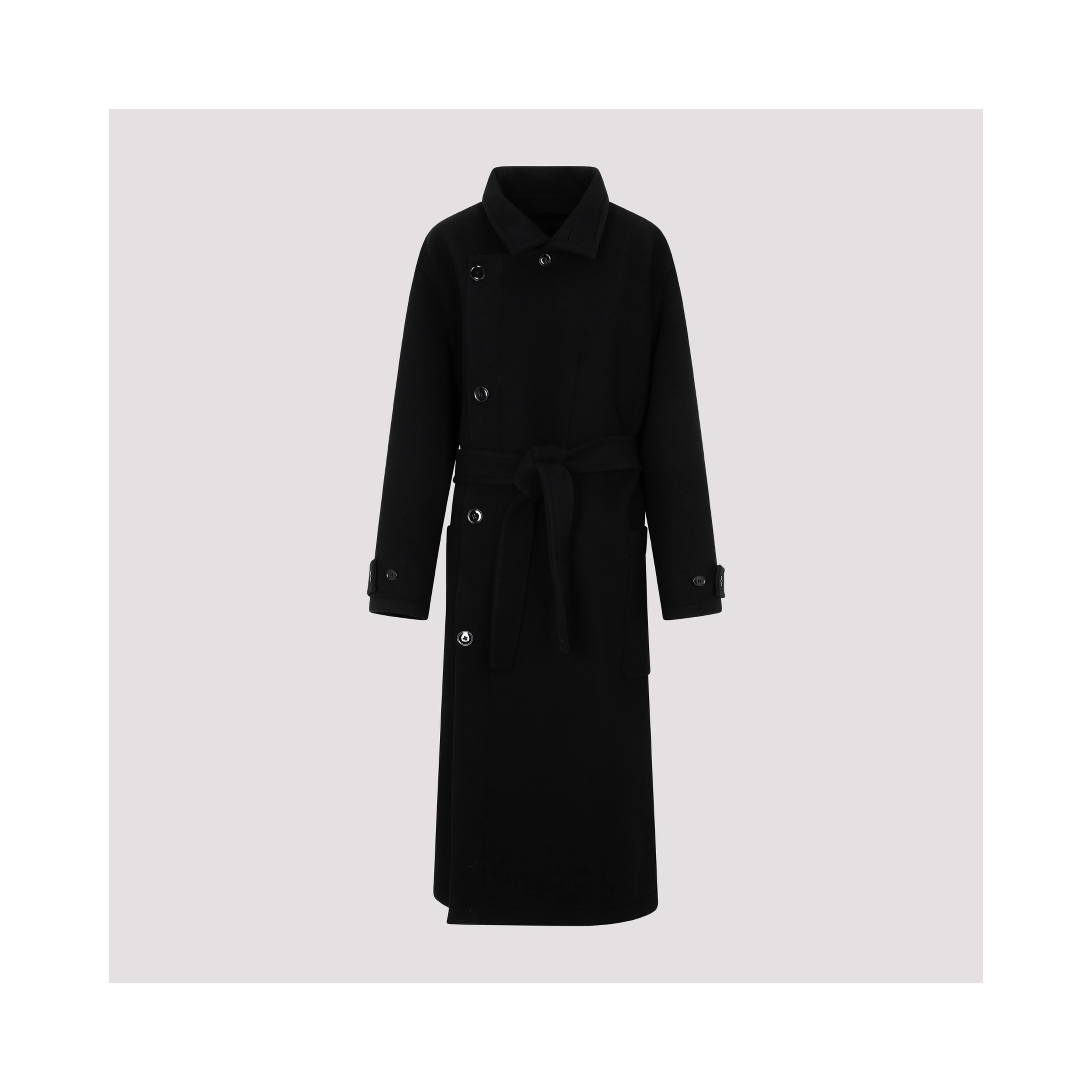 Lemaire Wrap Wool Coat