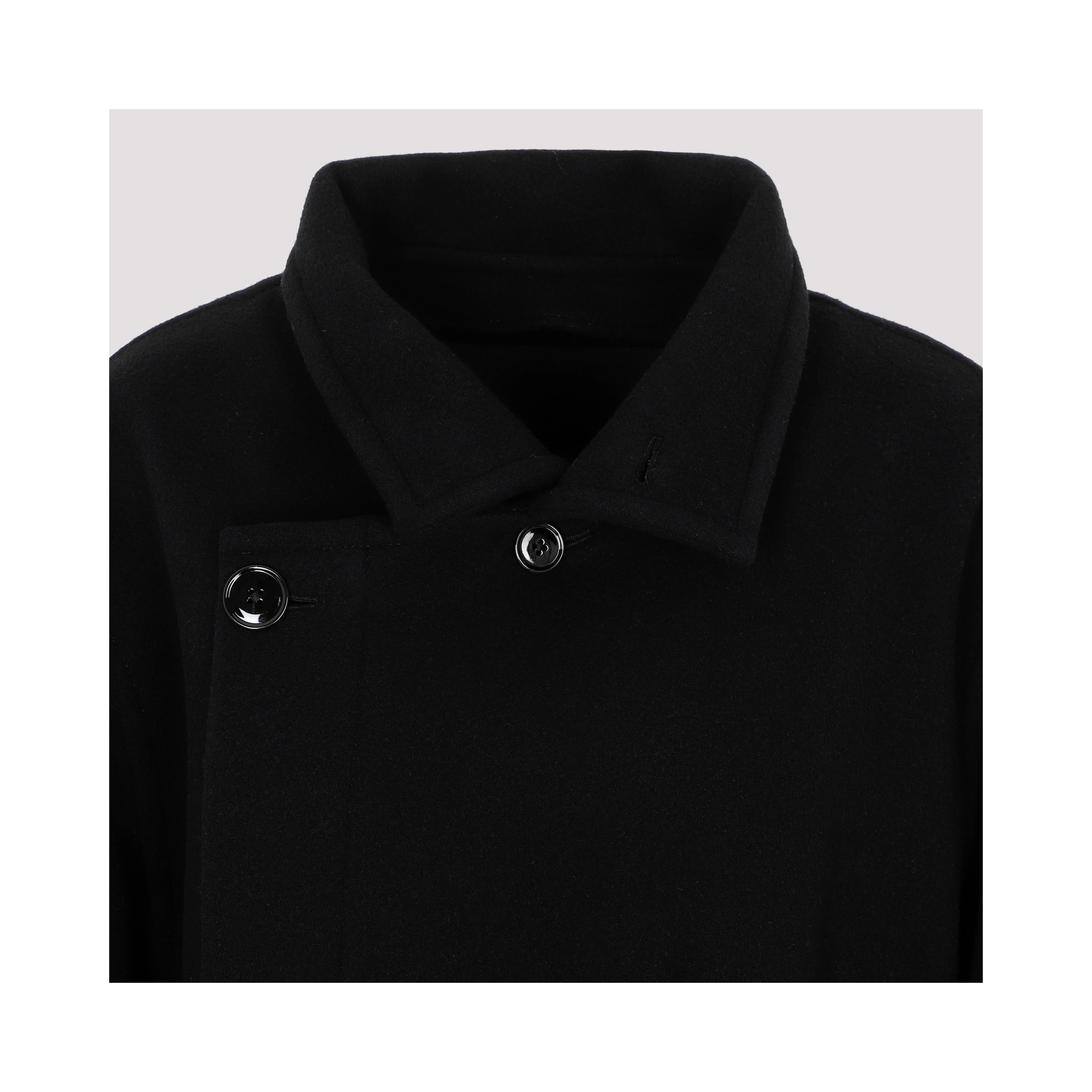 Lemaire Wrap Wool Coat
