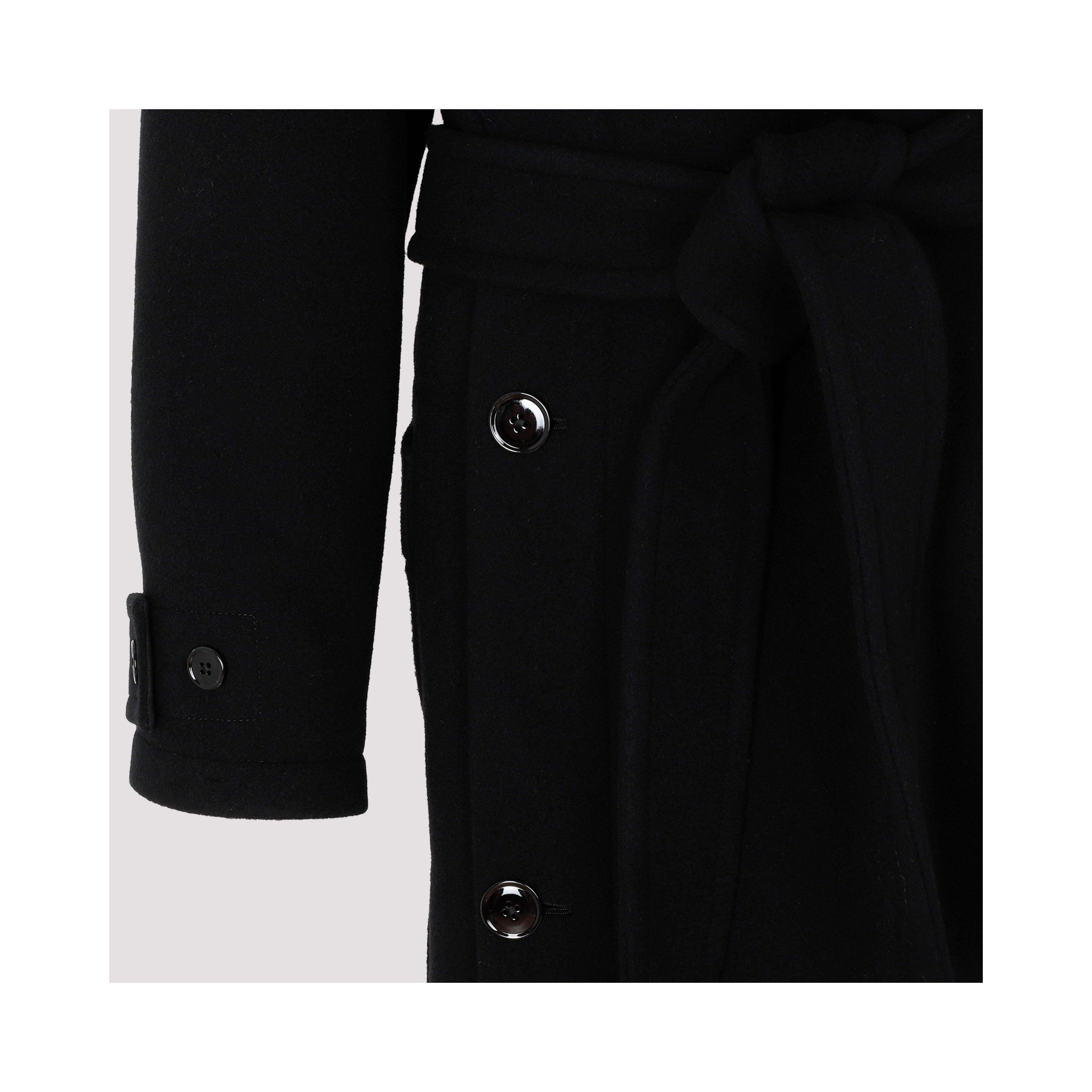 Lemaire Wrap Wool Coat