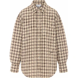 GANNI Shirts Beige