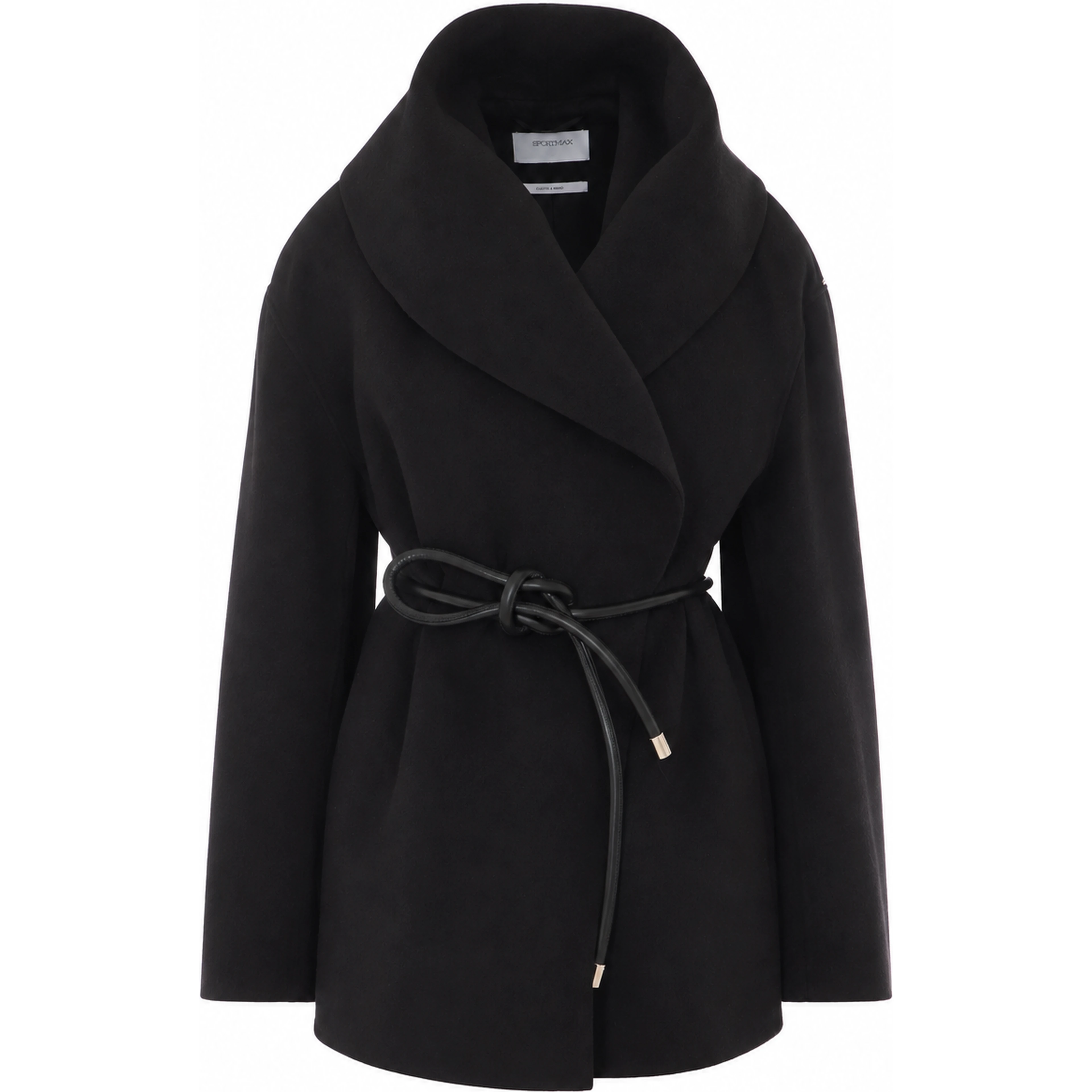SportMax  Coats Black