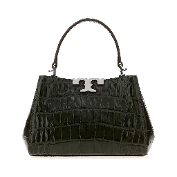 Eleanor Embossed Croc Mini Satchel