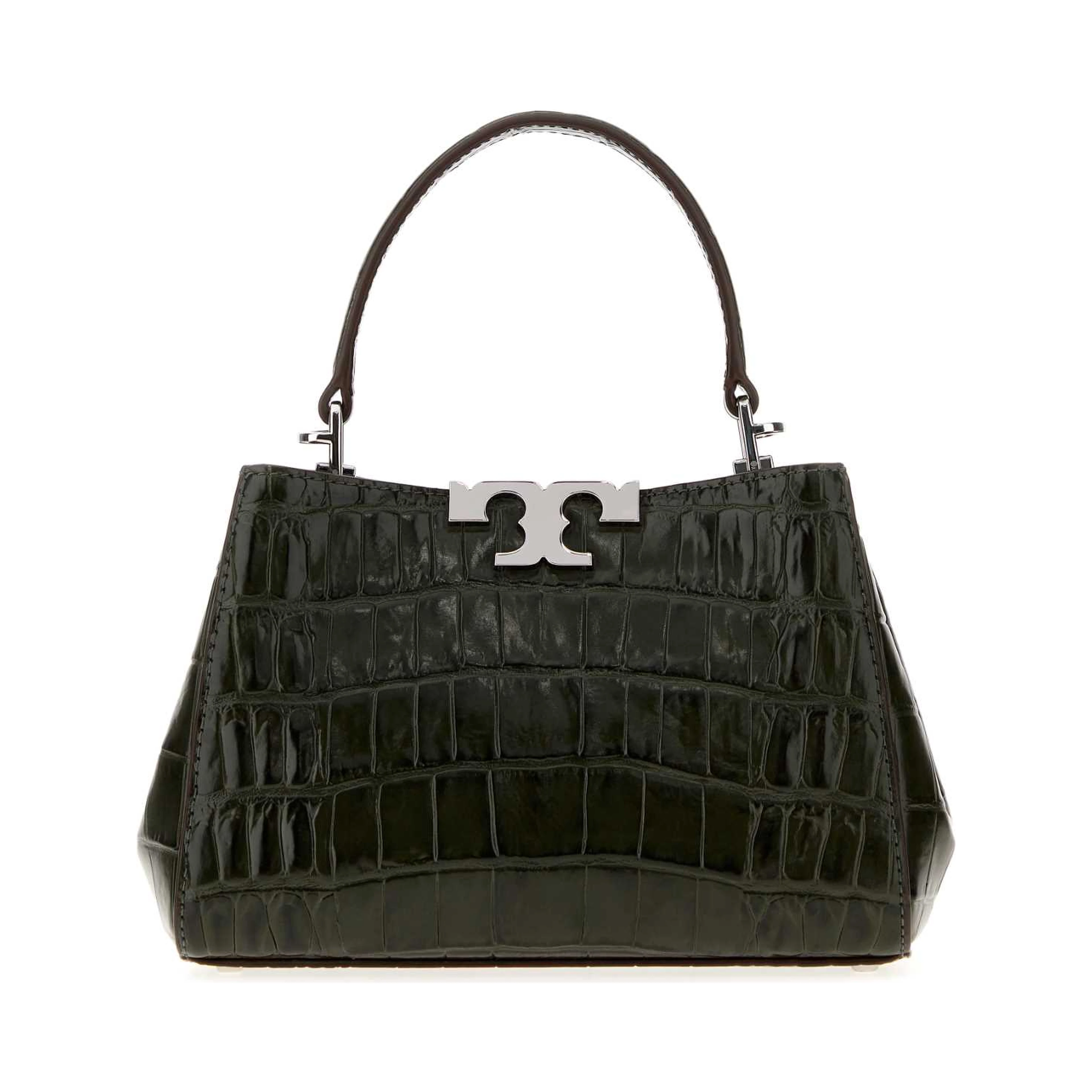 Eleanor Embossed Croc Mini Satchel