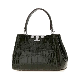 Eleanor Embossed Croc Mini Satchel