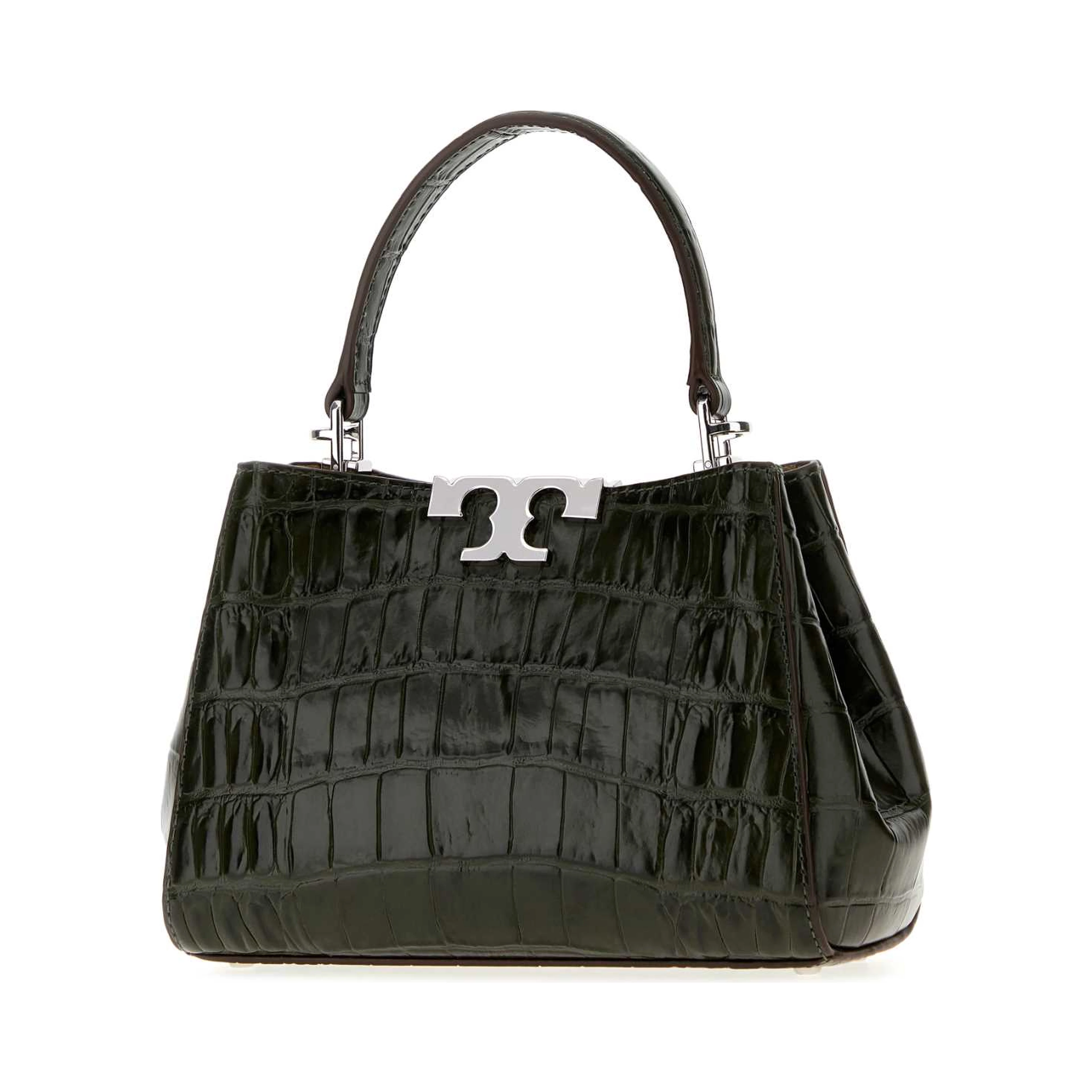 Eleanor Embossed Croc Mini Satchel