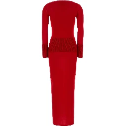 BODYCON DRESS MULTI GAUGE MERINO