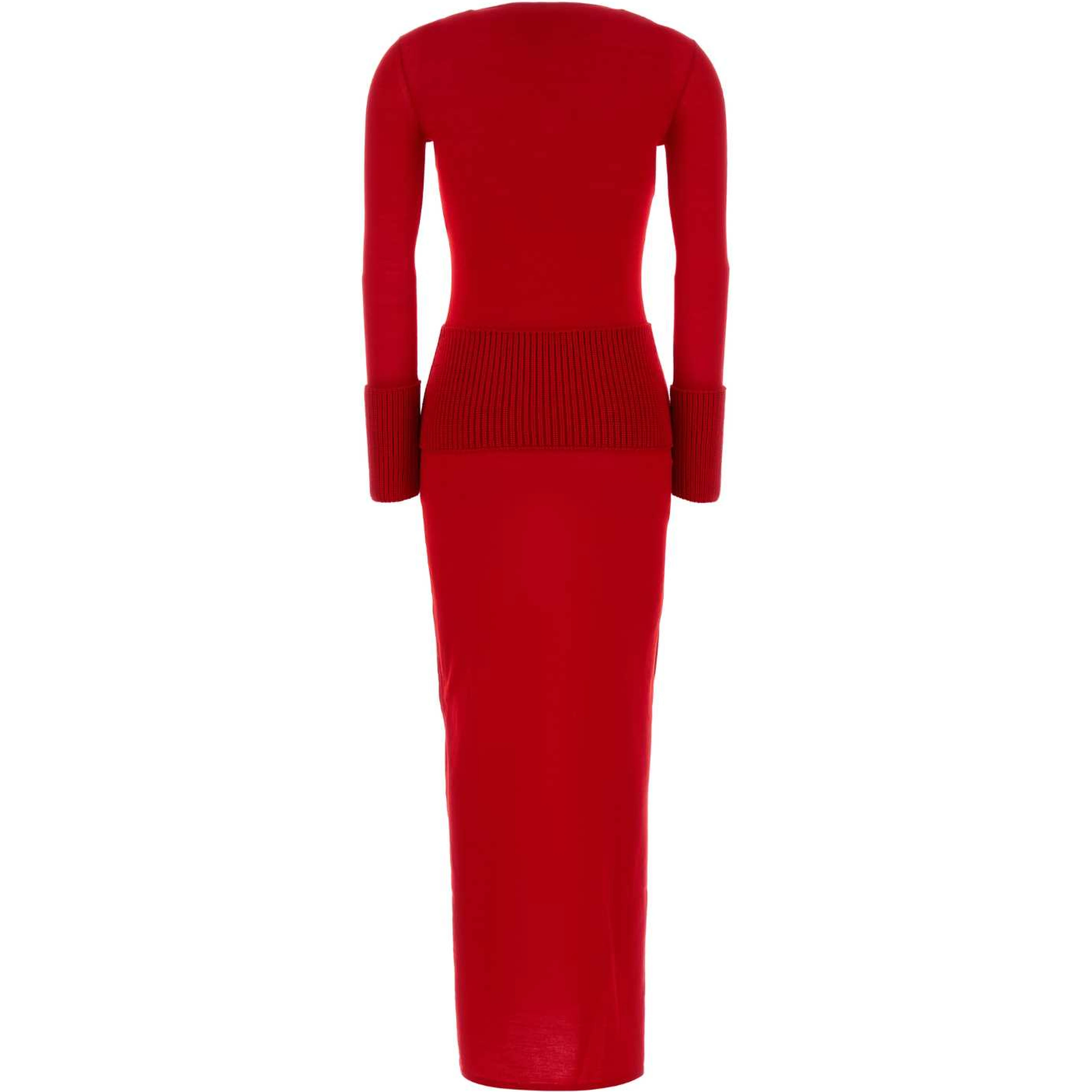 BODYCON DRESS MULTI GAUGE MERINO
