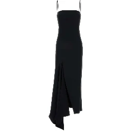 SLICED LONG SLIT DRESS