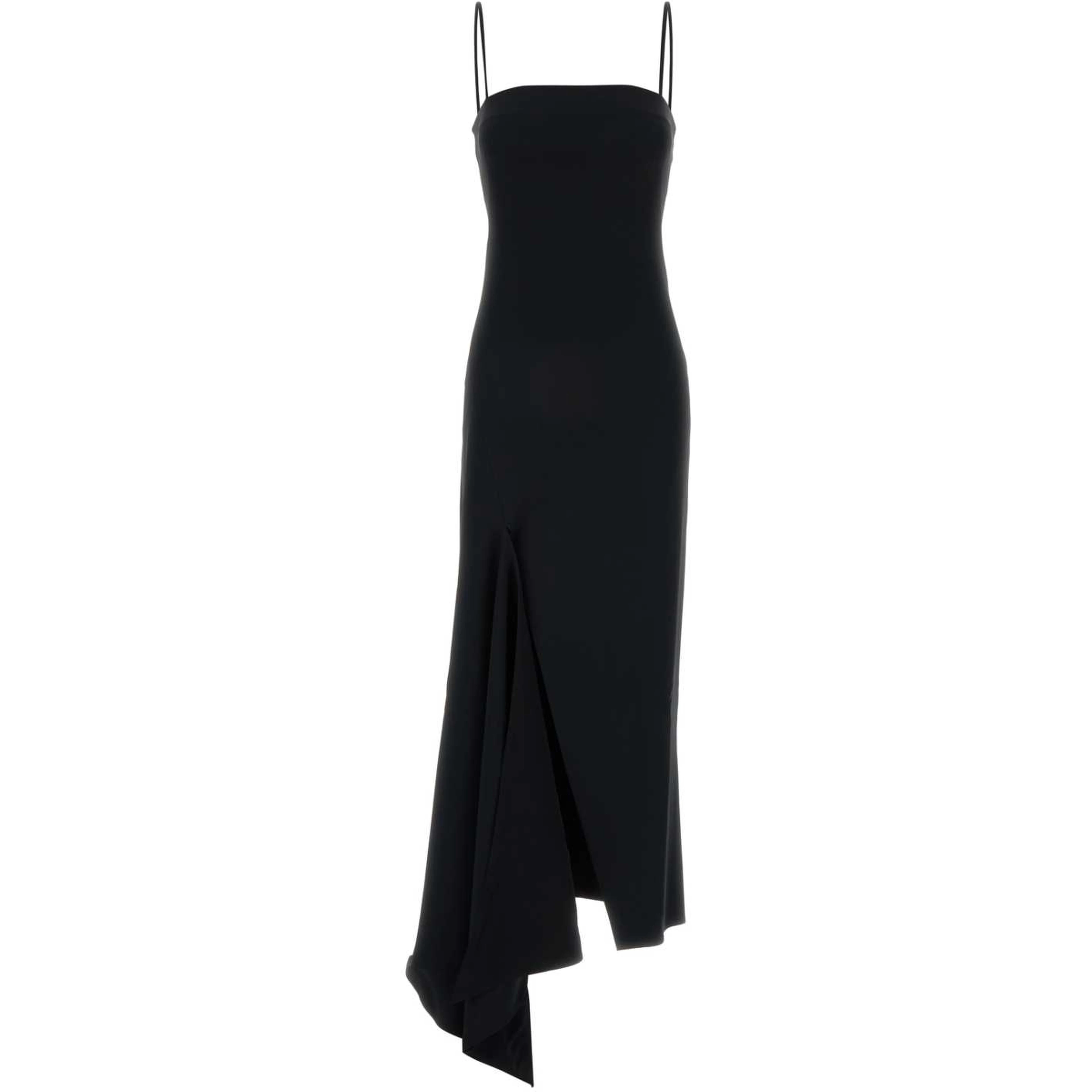 SLICED LONG SLIT DRESS