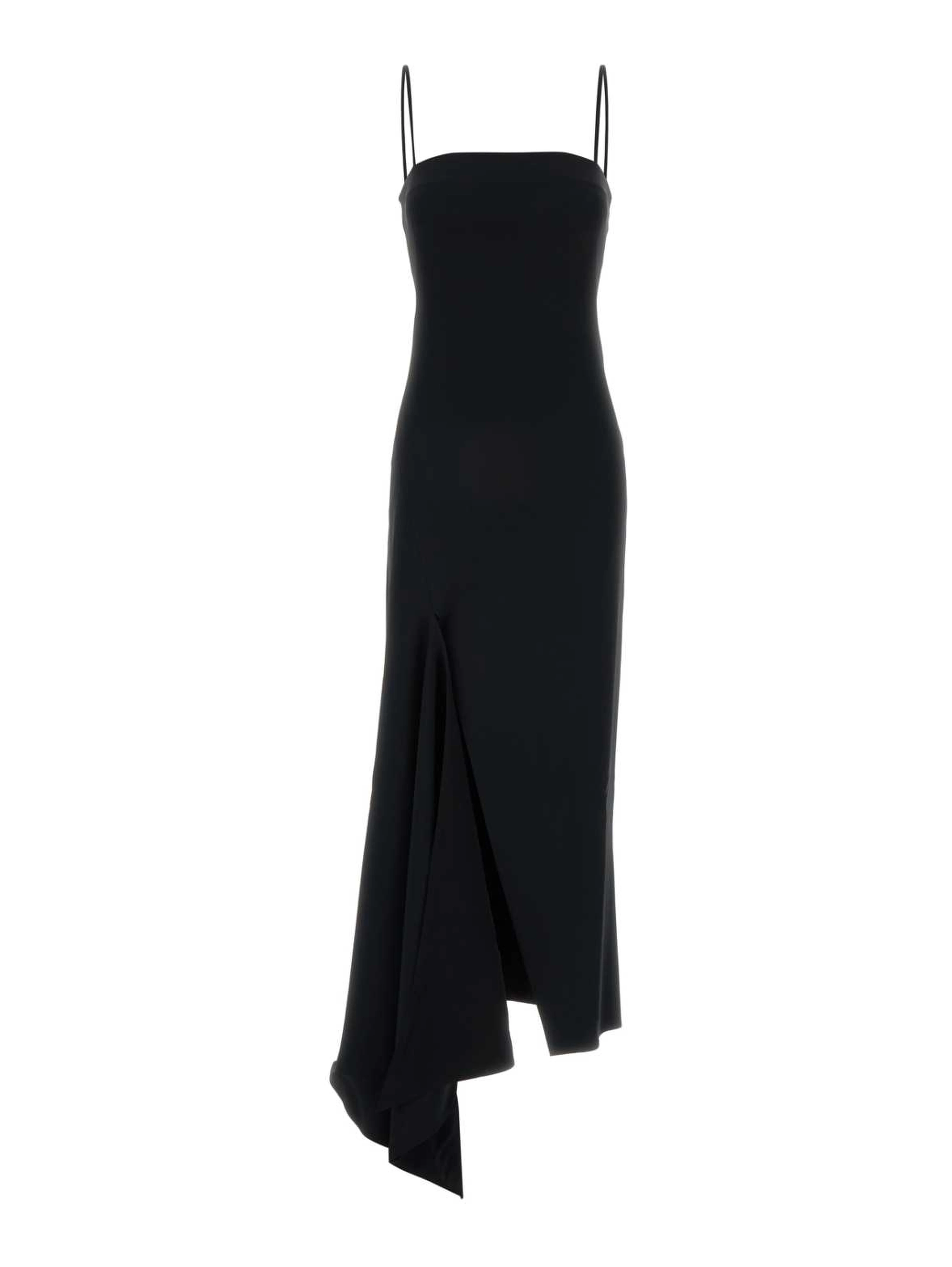 SLICED LONG SLIT DRESS