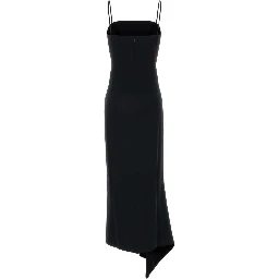 SLICED LONG SLIT DRESS
