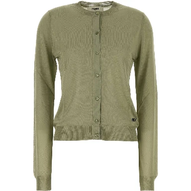 CARDIGAN SHINY VISCOSE