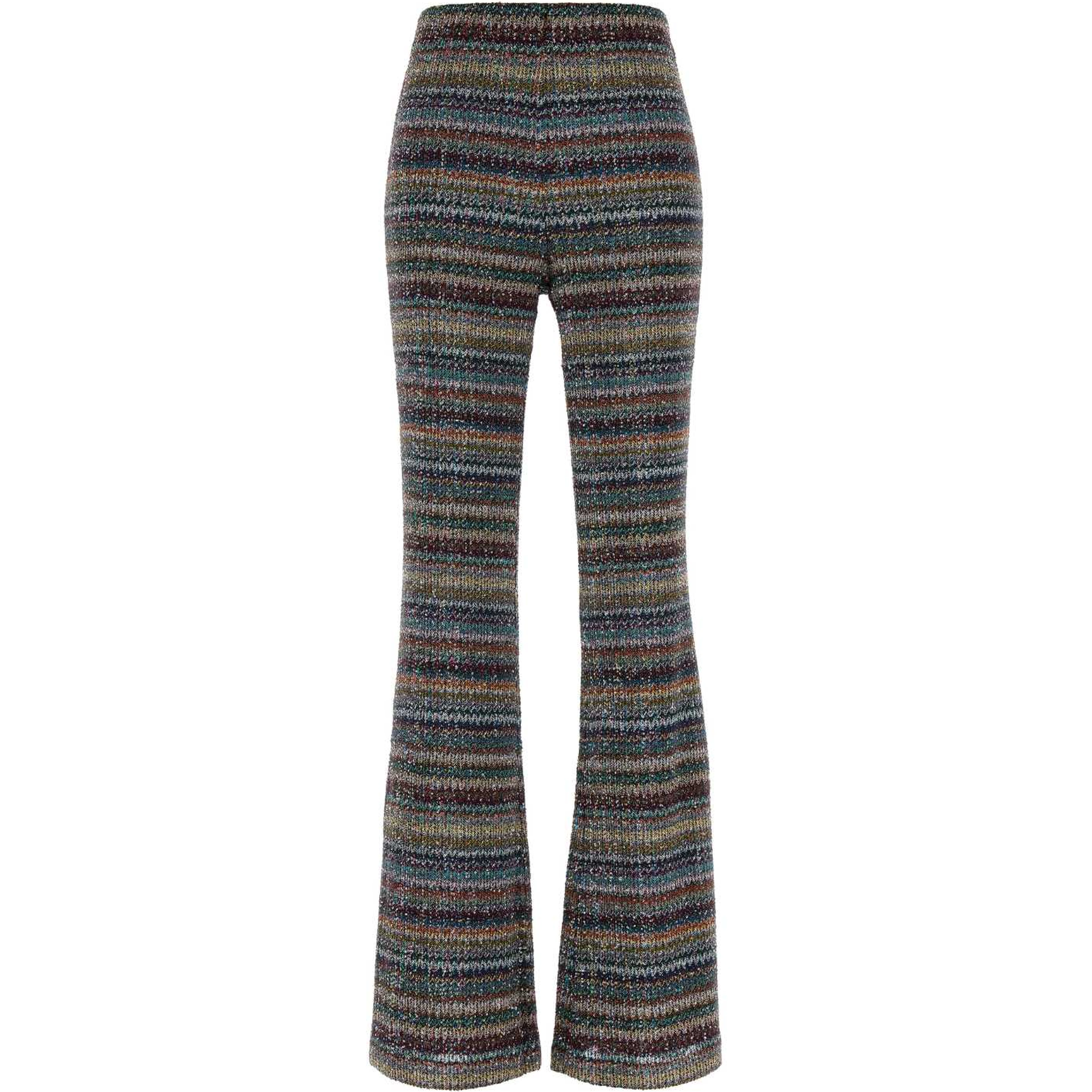 PANTALONE FLAIR CON ELASTICO CAPERDONI