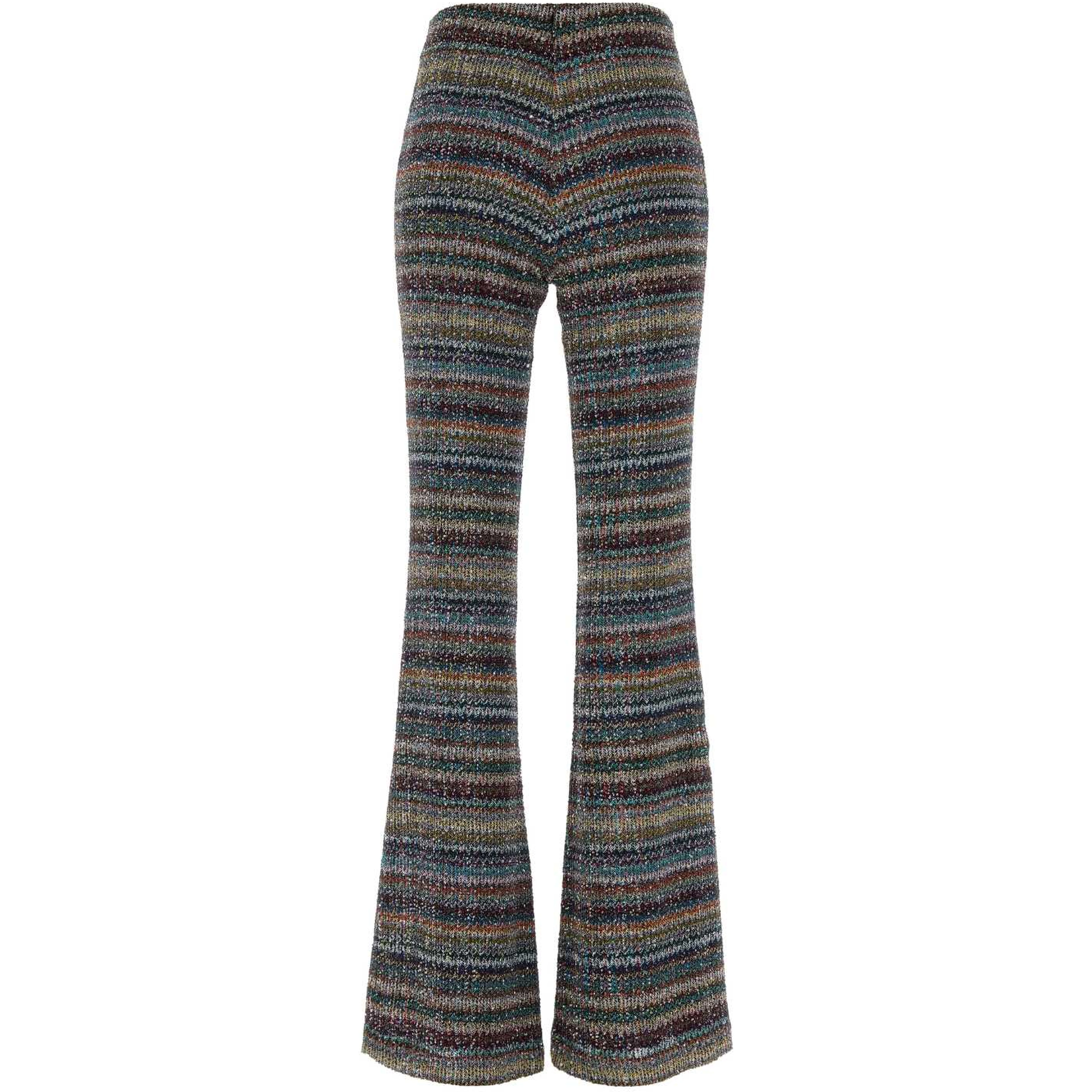 PANTALONE FLAIR CON ELASTICO CAPERDONI