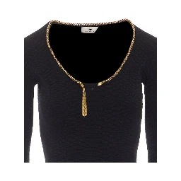 Elisabetta Franchi Dresses Black