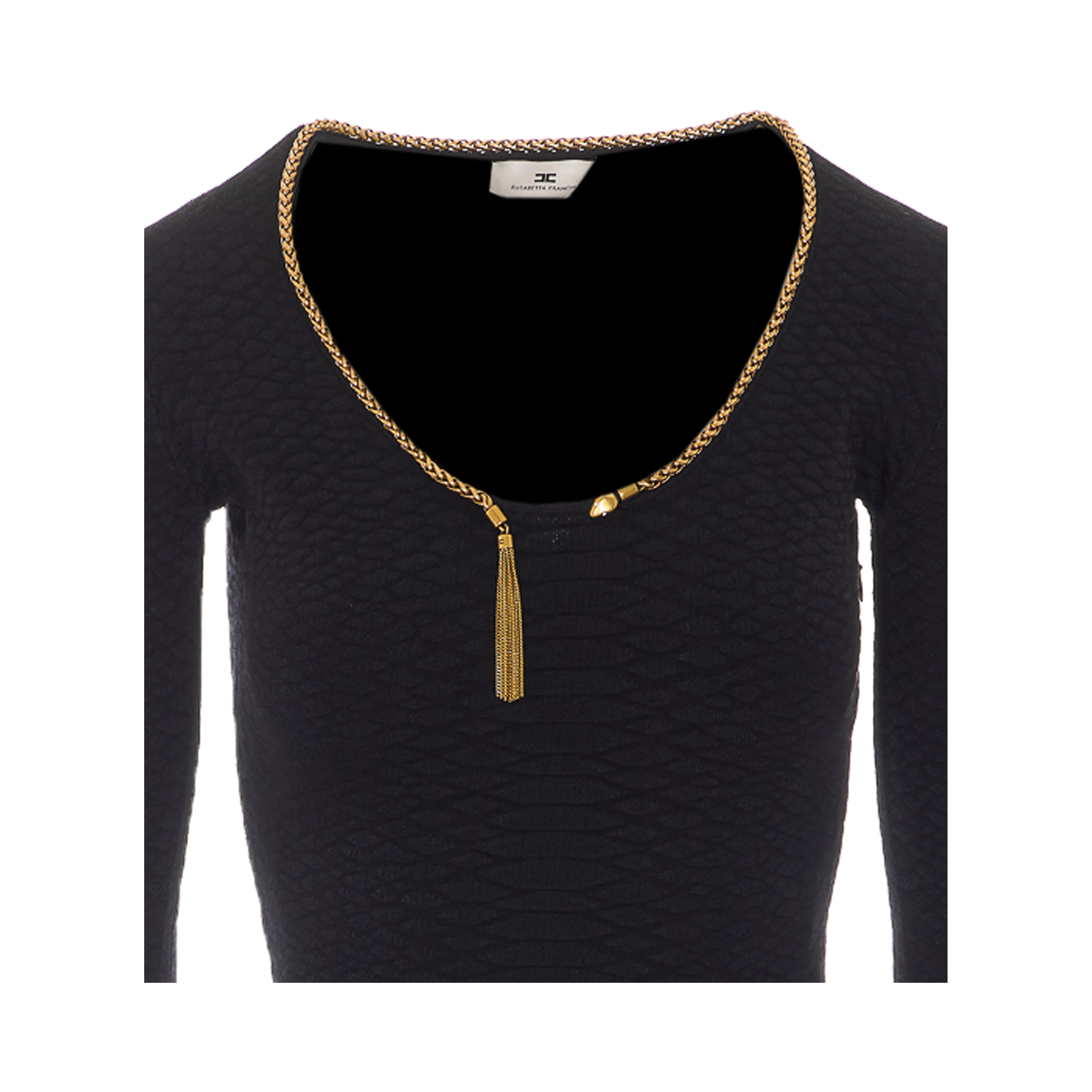 Elisabetta Franchi Dresses Black