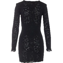 SAINT LAURENT Dresses Black