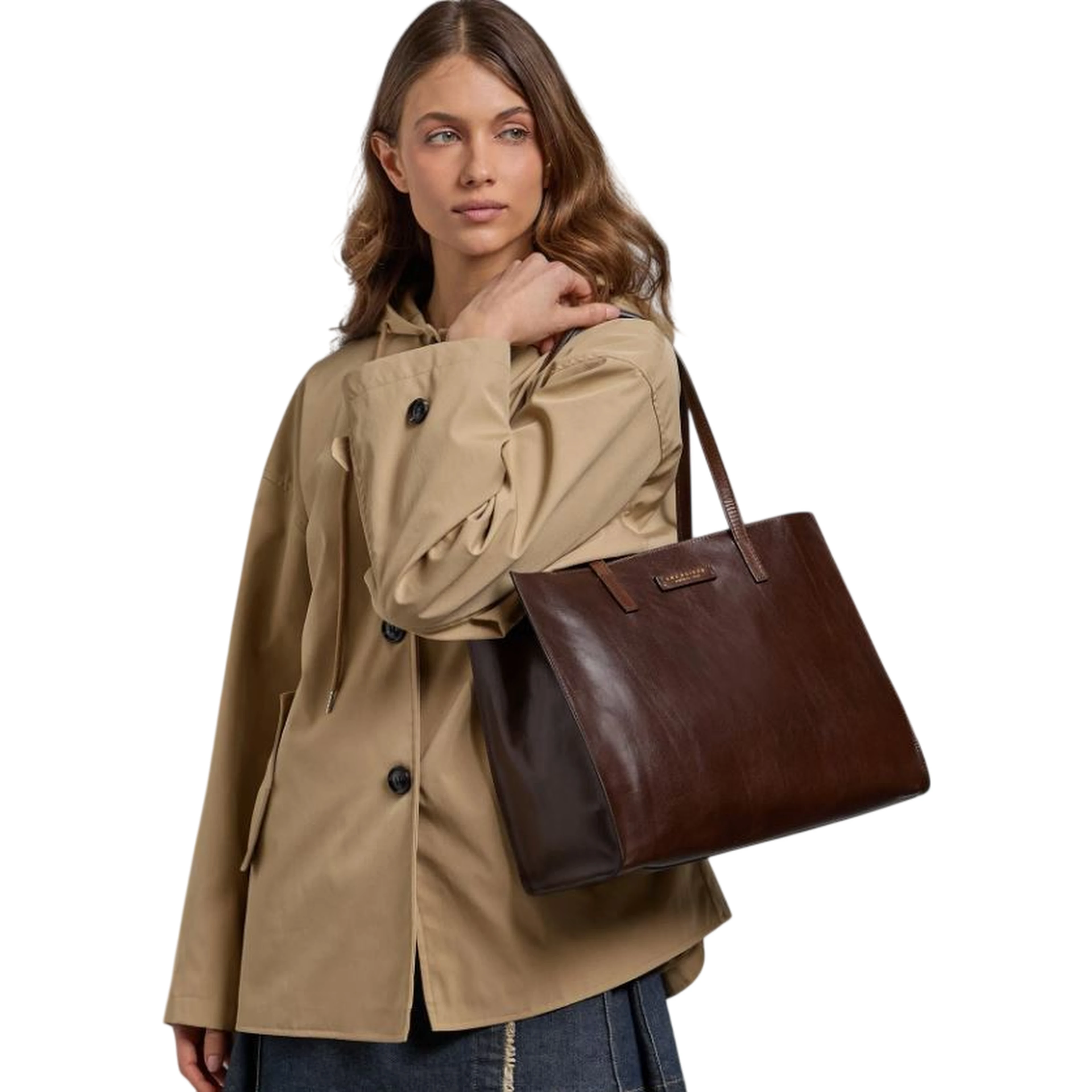 THE BRIDGE Bags.. Brown