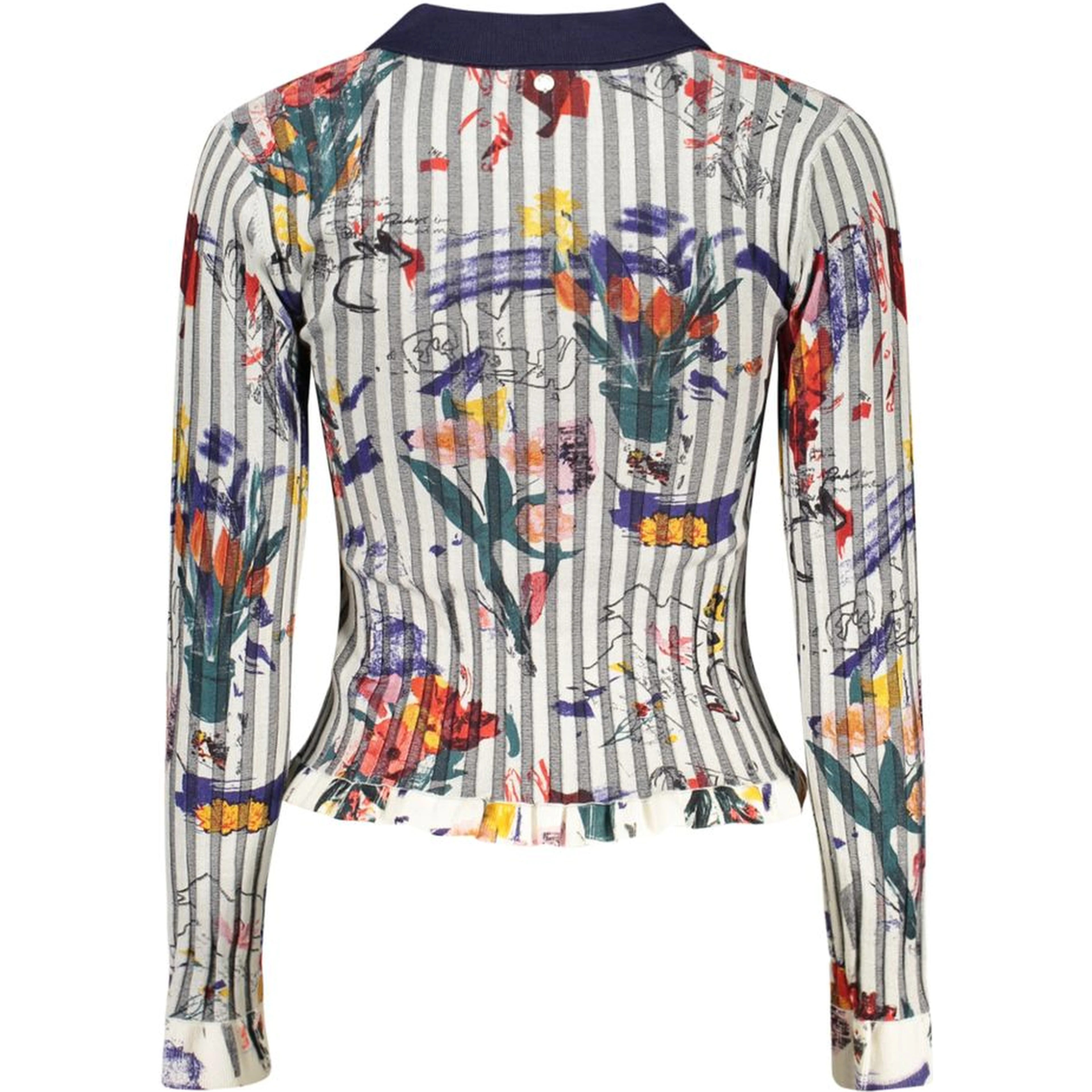 White Viscose Women's Sweater