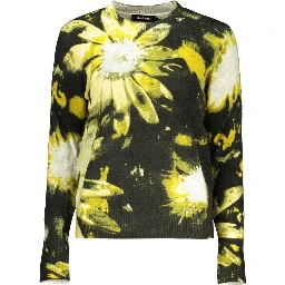 Black Acrylic Womens Sweater
