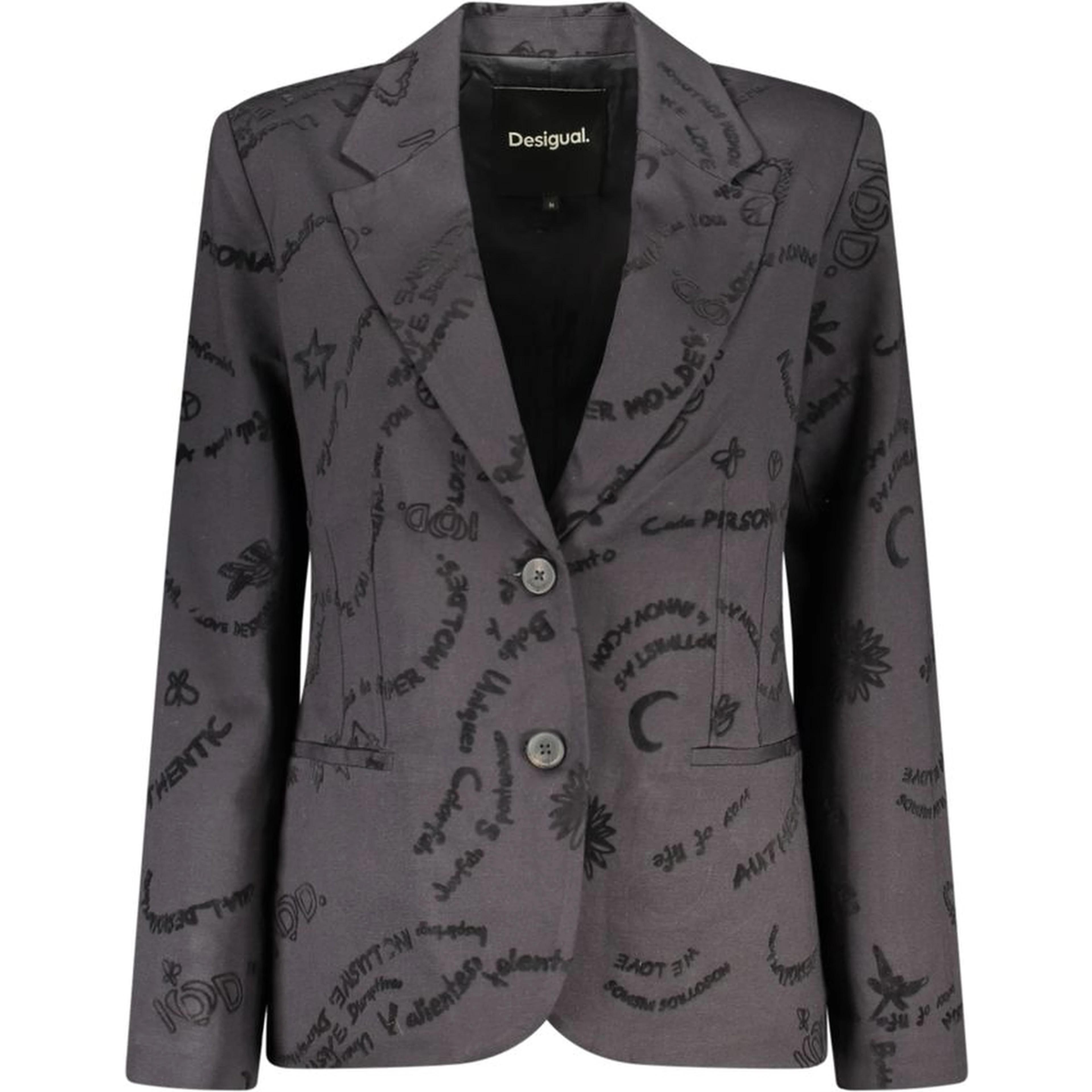 Nero Viscose Women Jacket