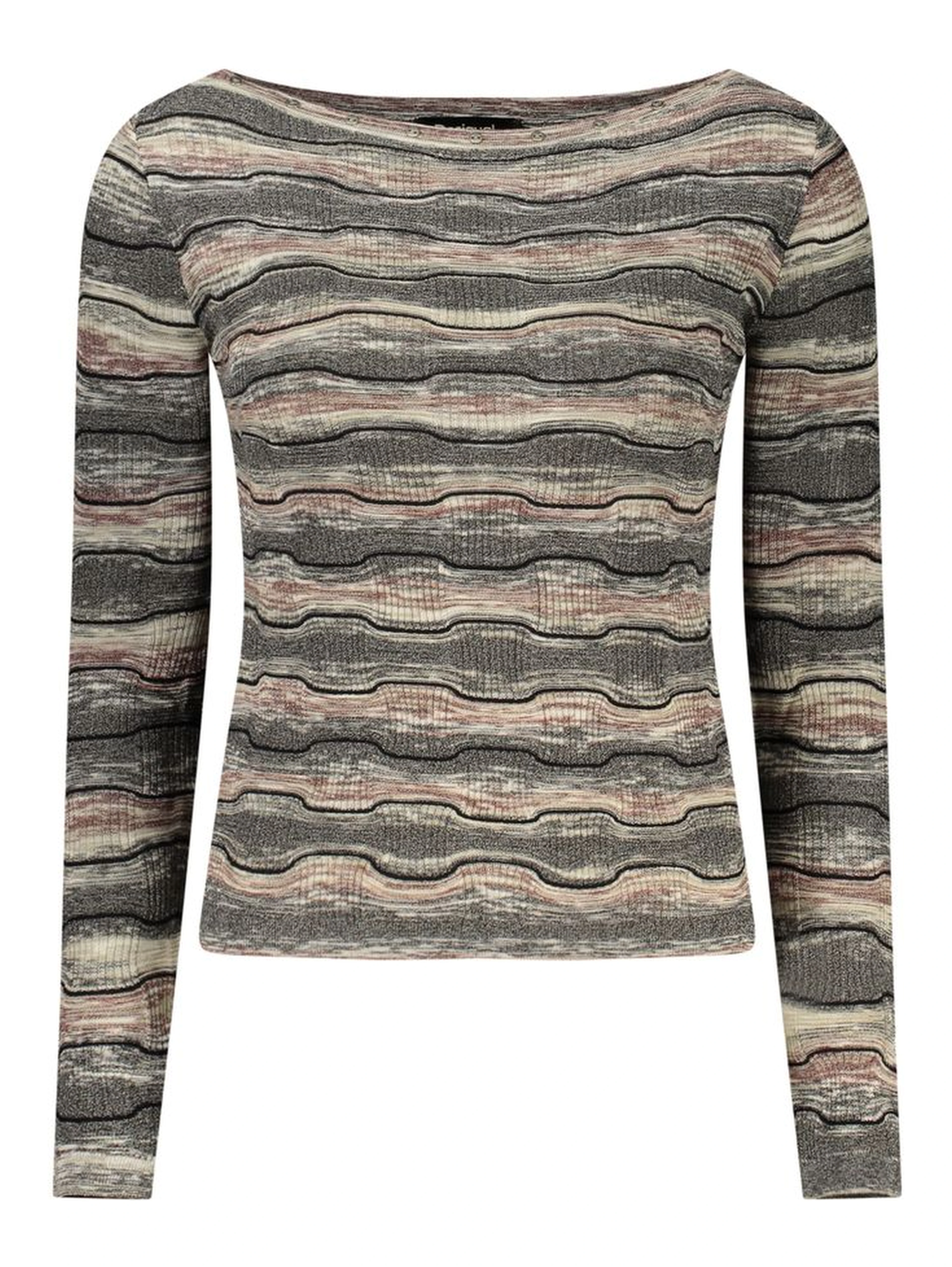 Black Cotton Women's Sweater