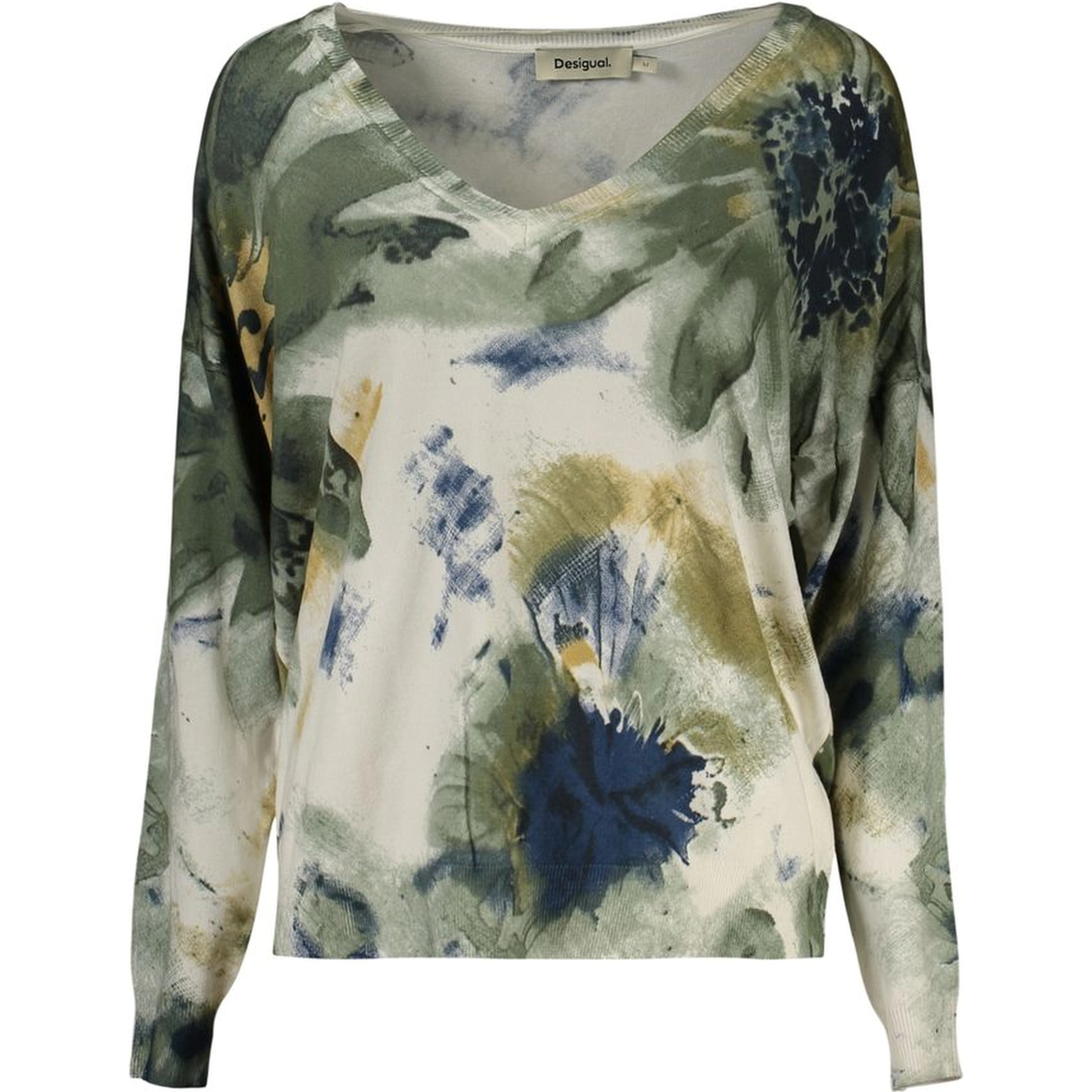 Green Viscose Womens Sweater
