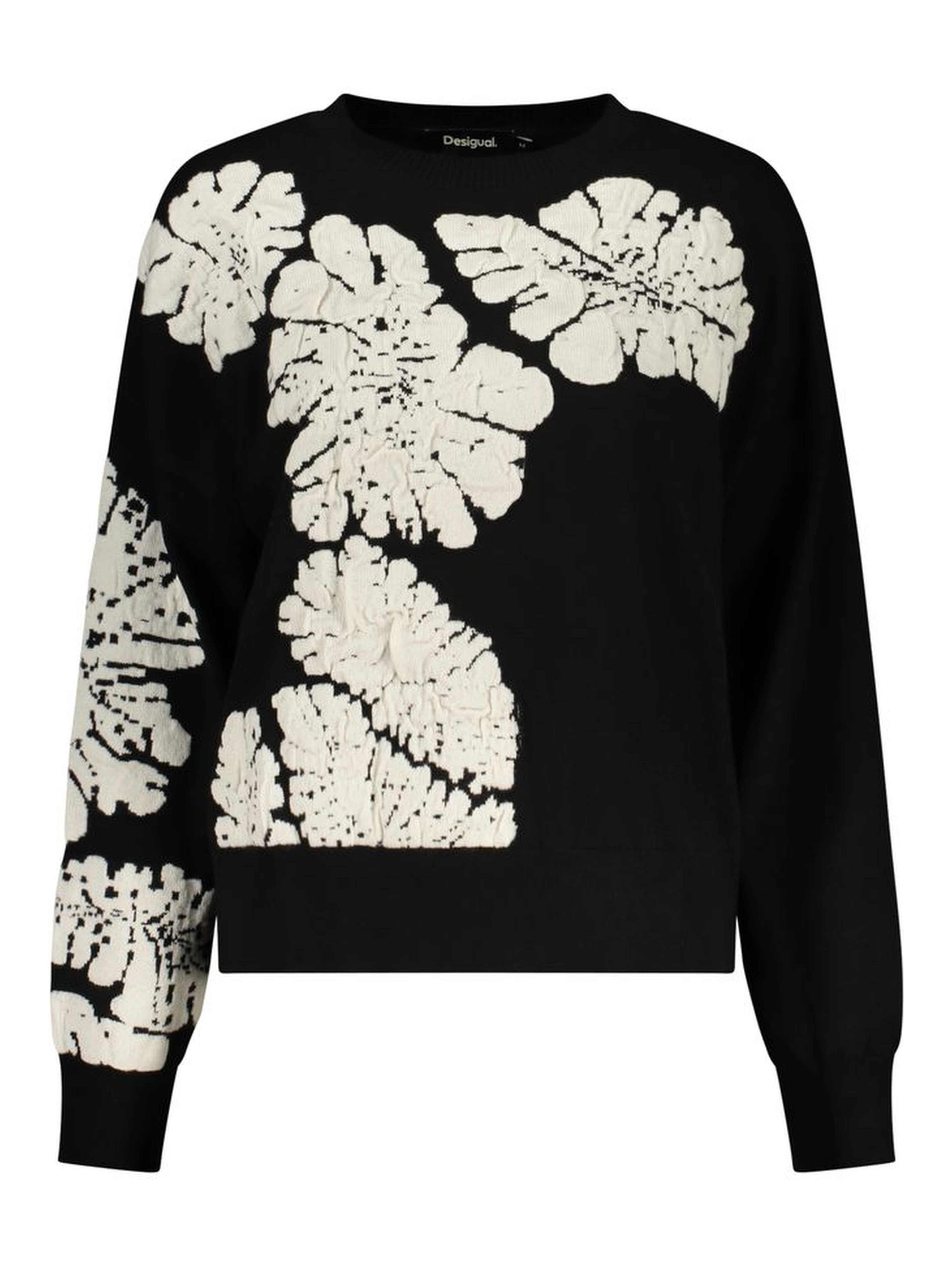 Black Wool Womens Sweater