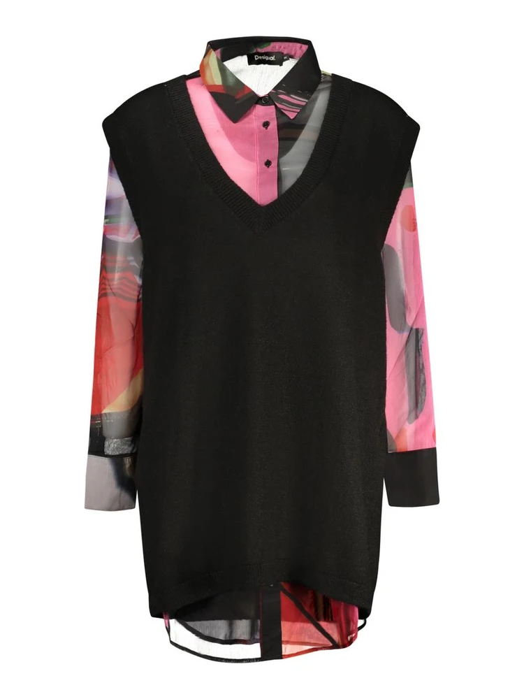 Nero Polyester Women's Shirt