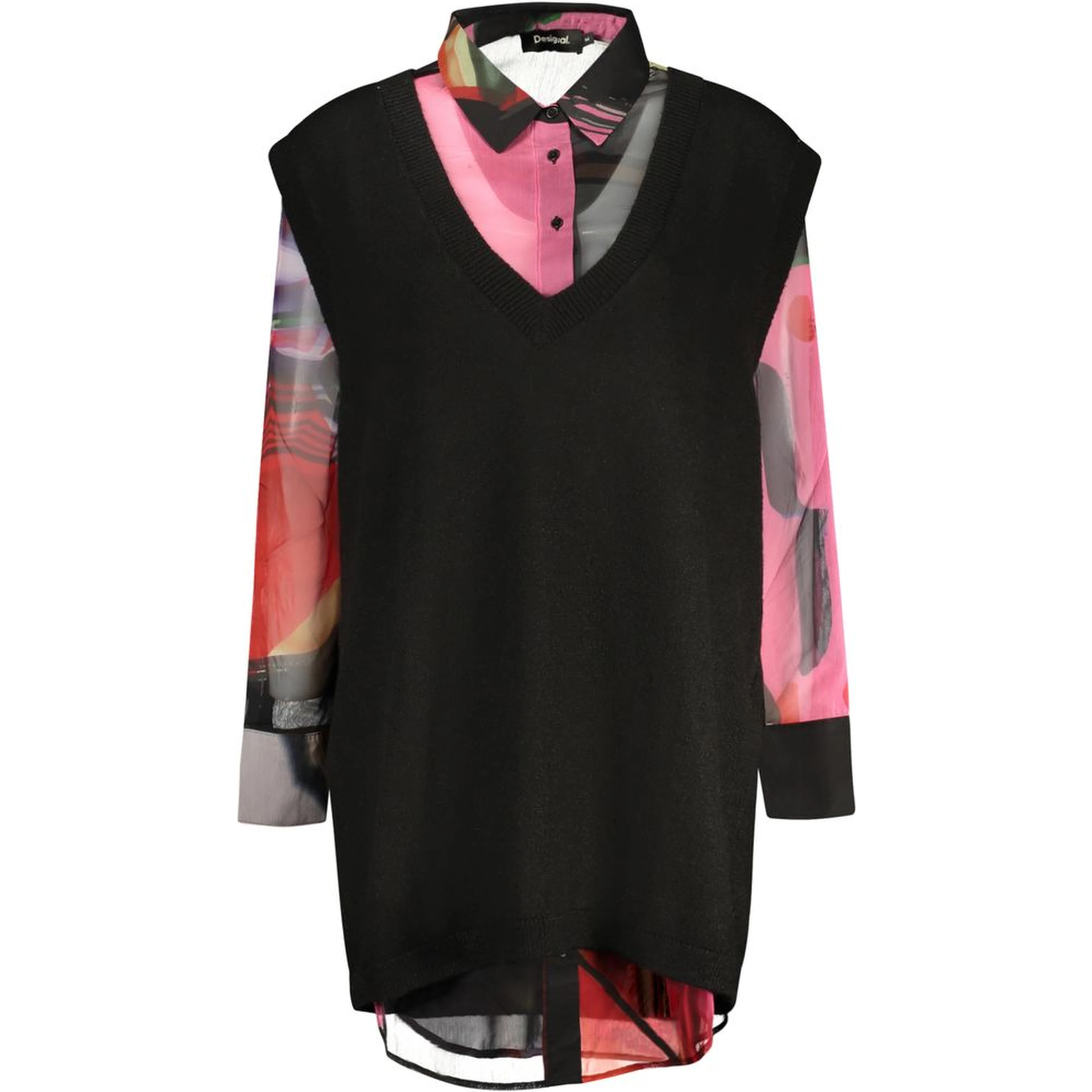Nero Polyester Women's Shirt