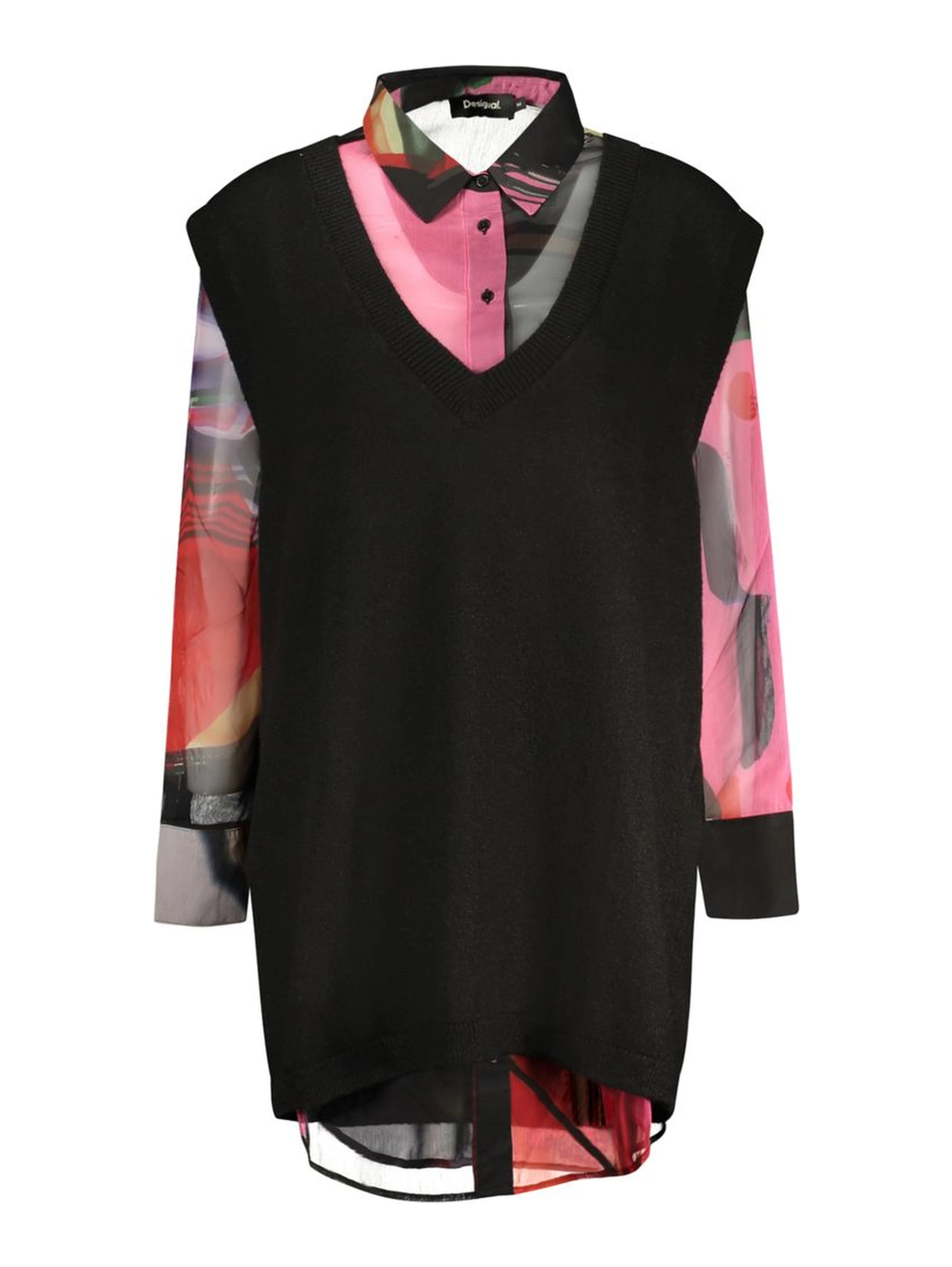 Nero Polyester Women's Shirt