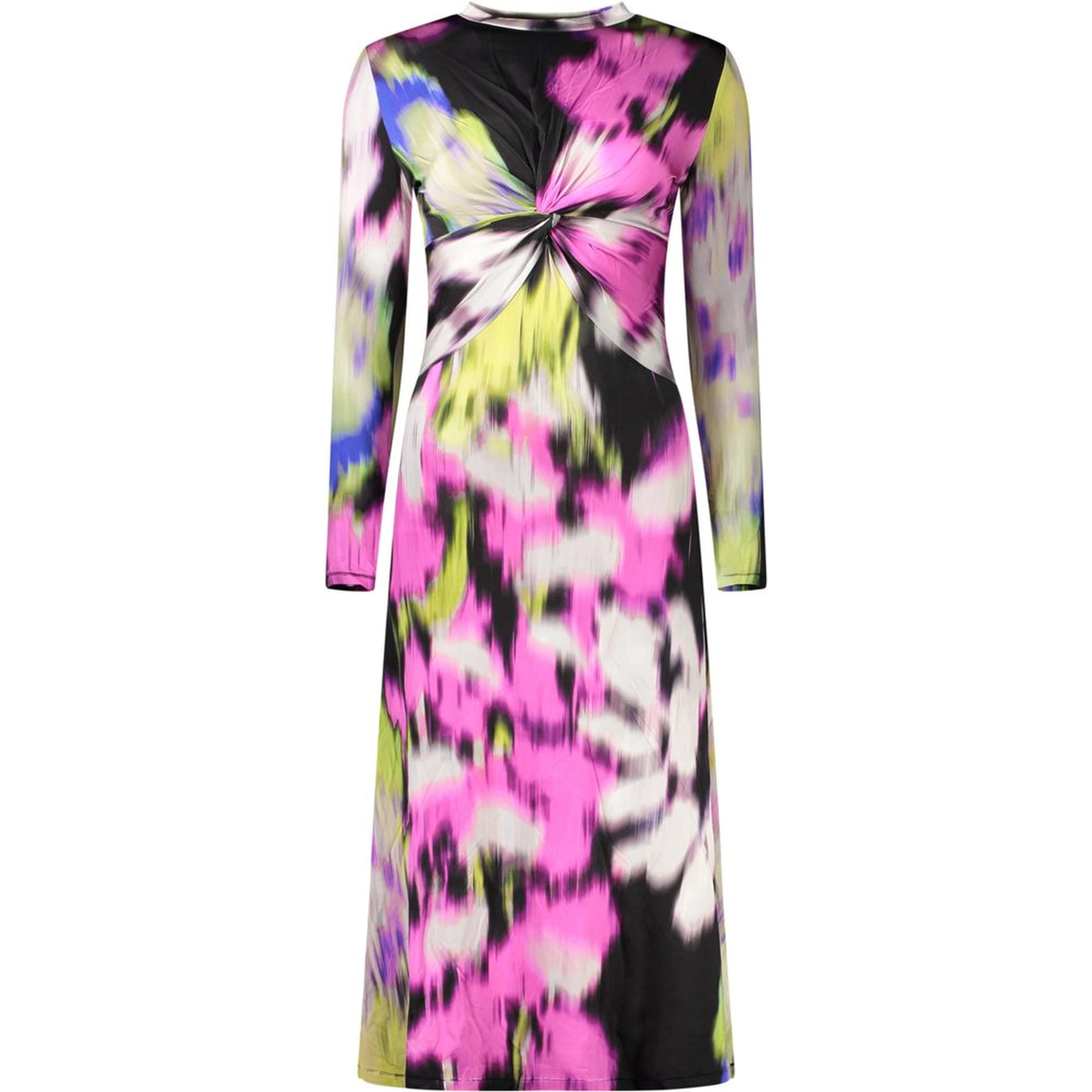 Pink Viscose Women Dress