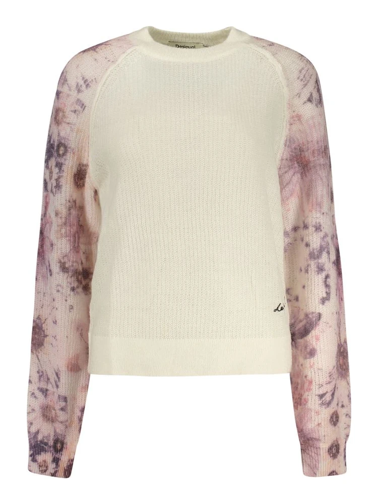White Wool Women's Sweater