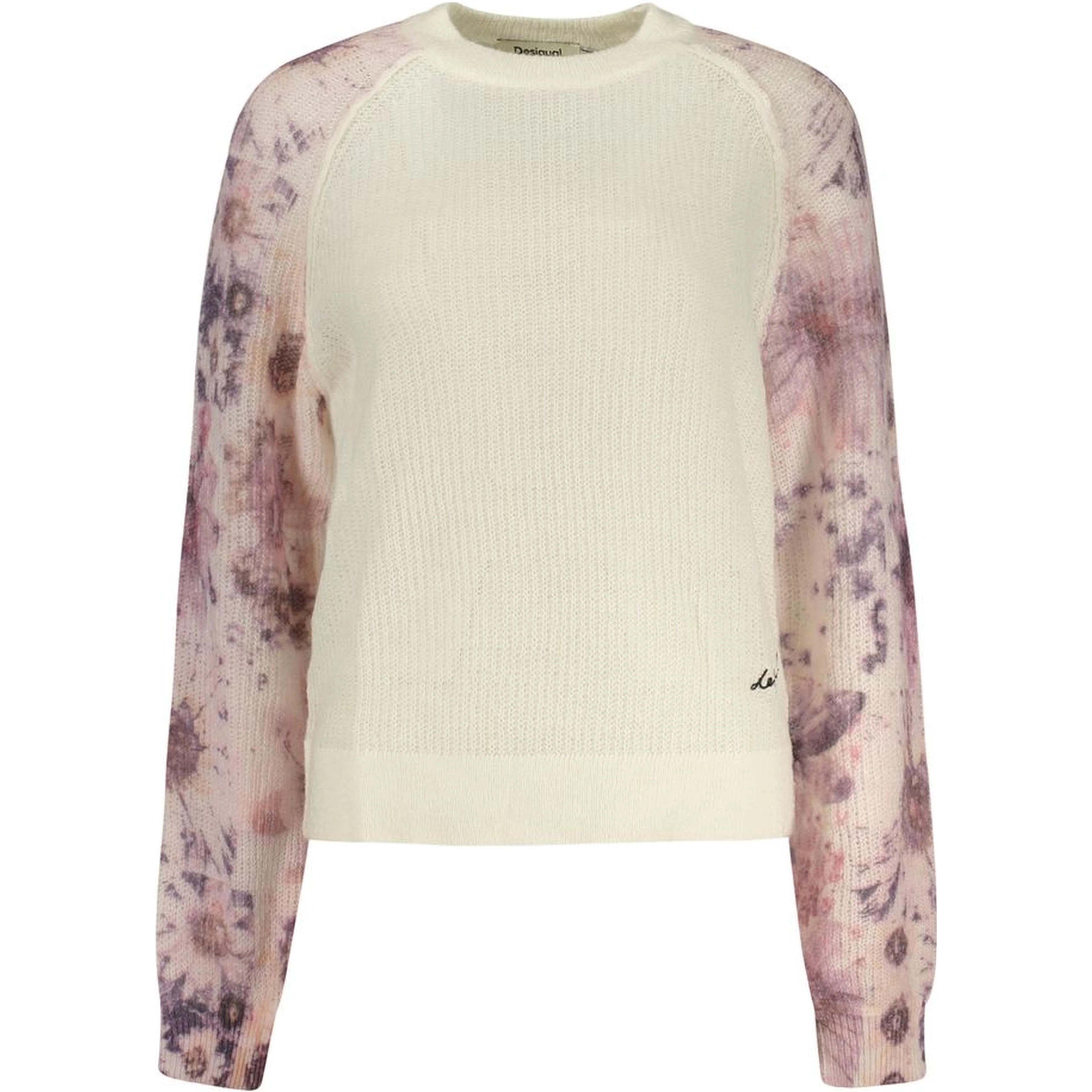 White Wool Women's Sweater