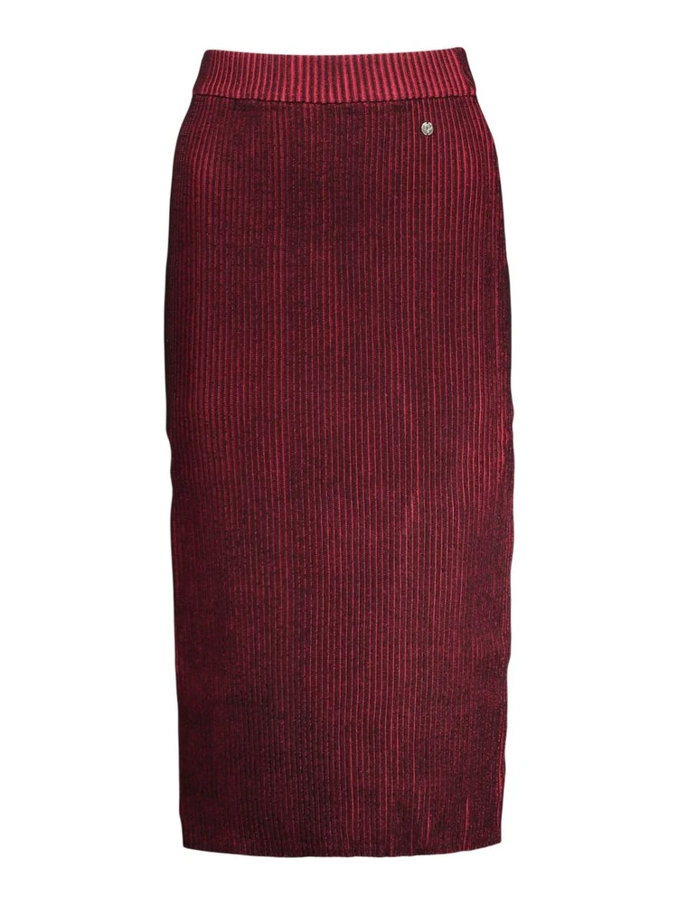 Rosso Viscose Women's Skirt