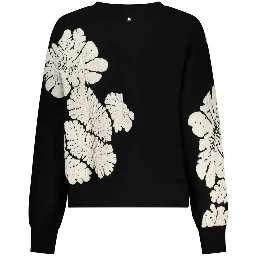 Black Wool Womens Sweater