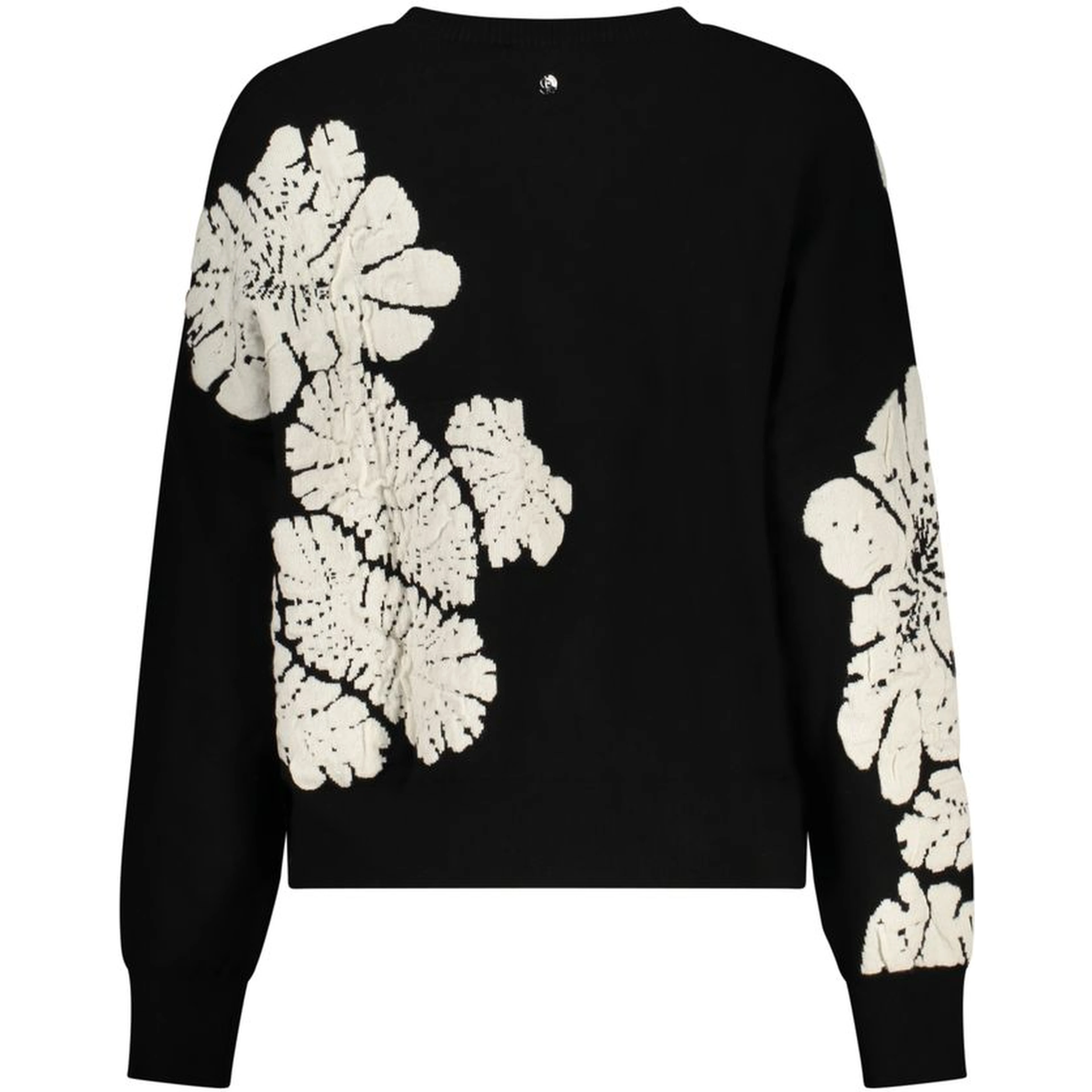 Black Wool Womens Sweater