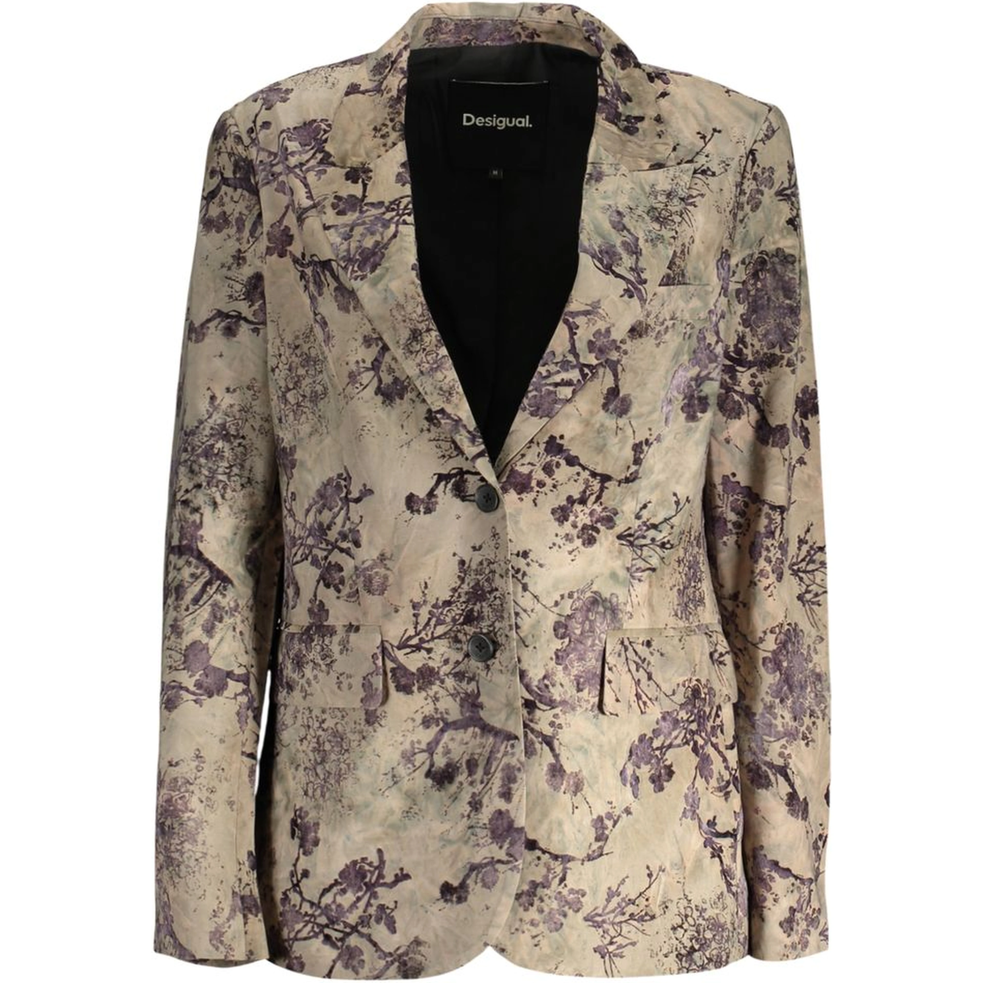 Green Polyester Women's Jacket