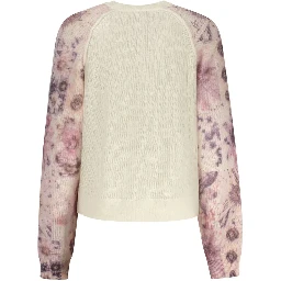 White Wool Women's Sweater