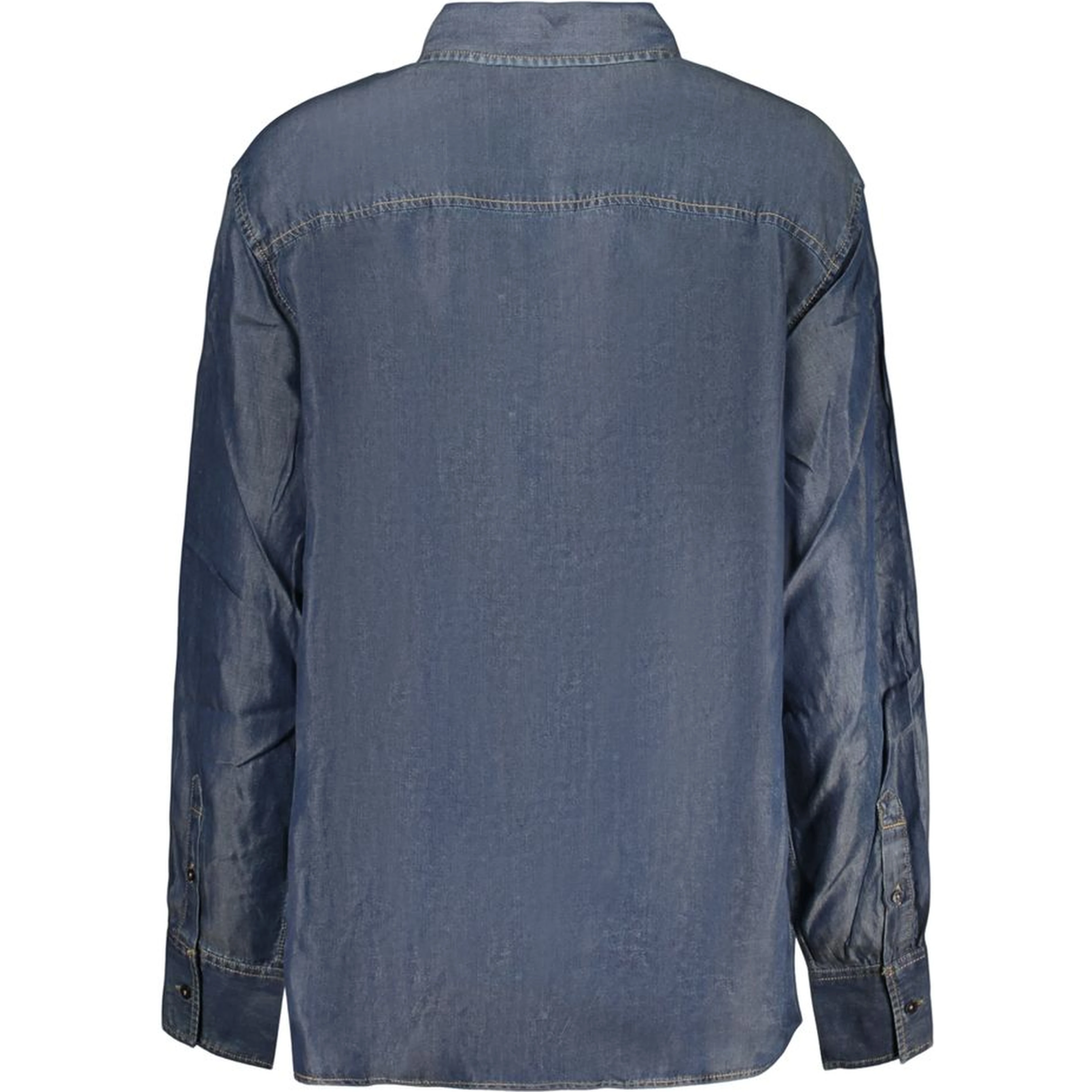 Blue Lyocell Womens Shirt