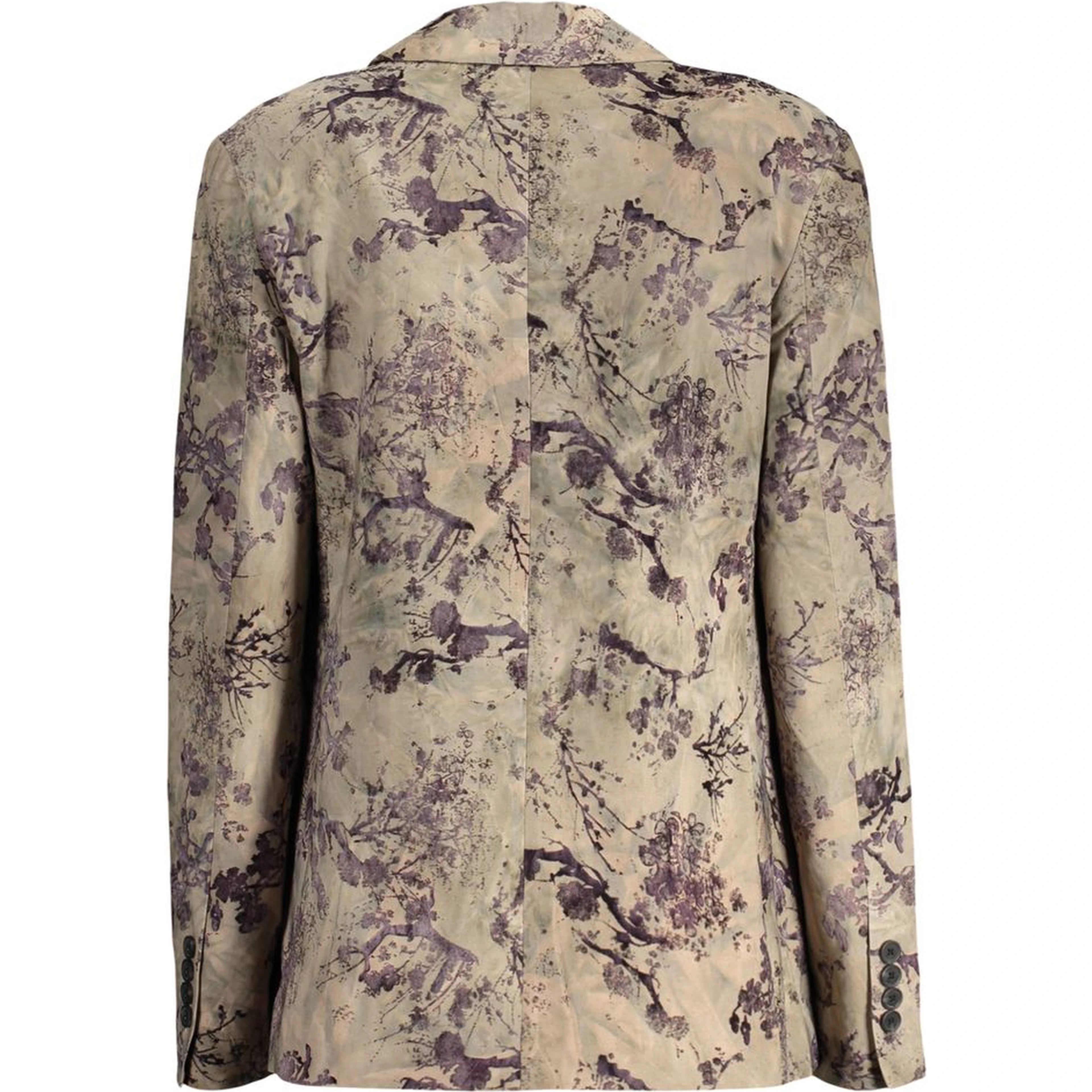 Green Polyester Women's Jacket