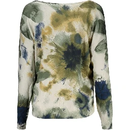 Green Viscose Womens Sweater