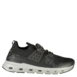 Nero Polyester Men's Sneaker