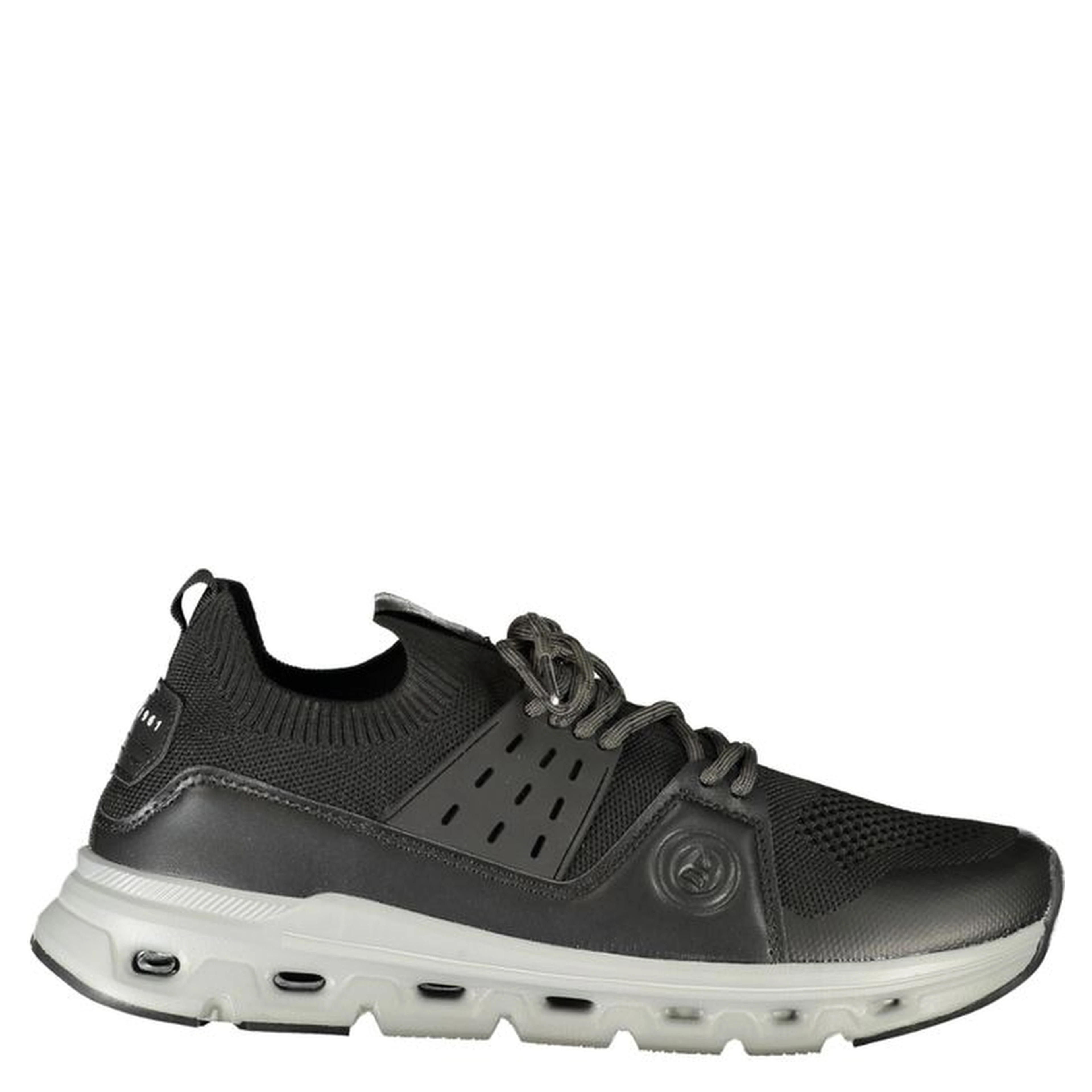 Nero Polyester Men's Sneaker