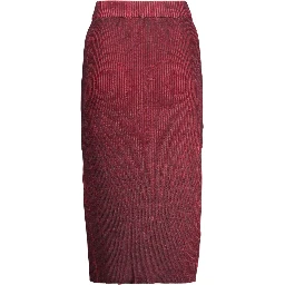 Rosso Viscose Women's Skirt