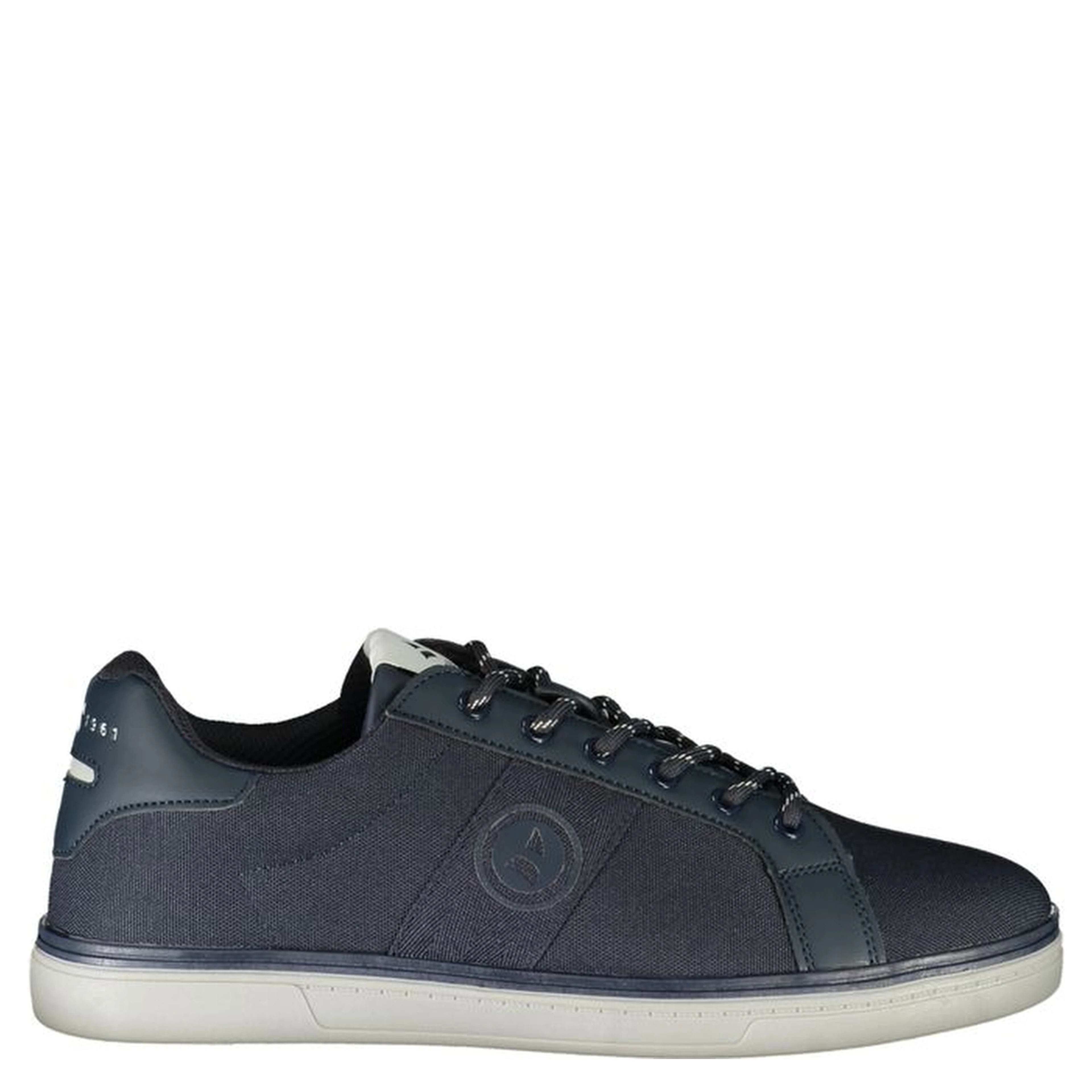 Blue Polyester Men's Sneaker