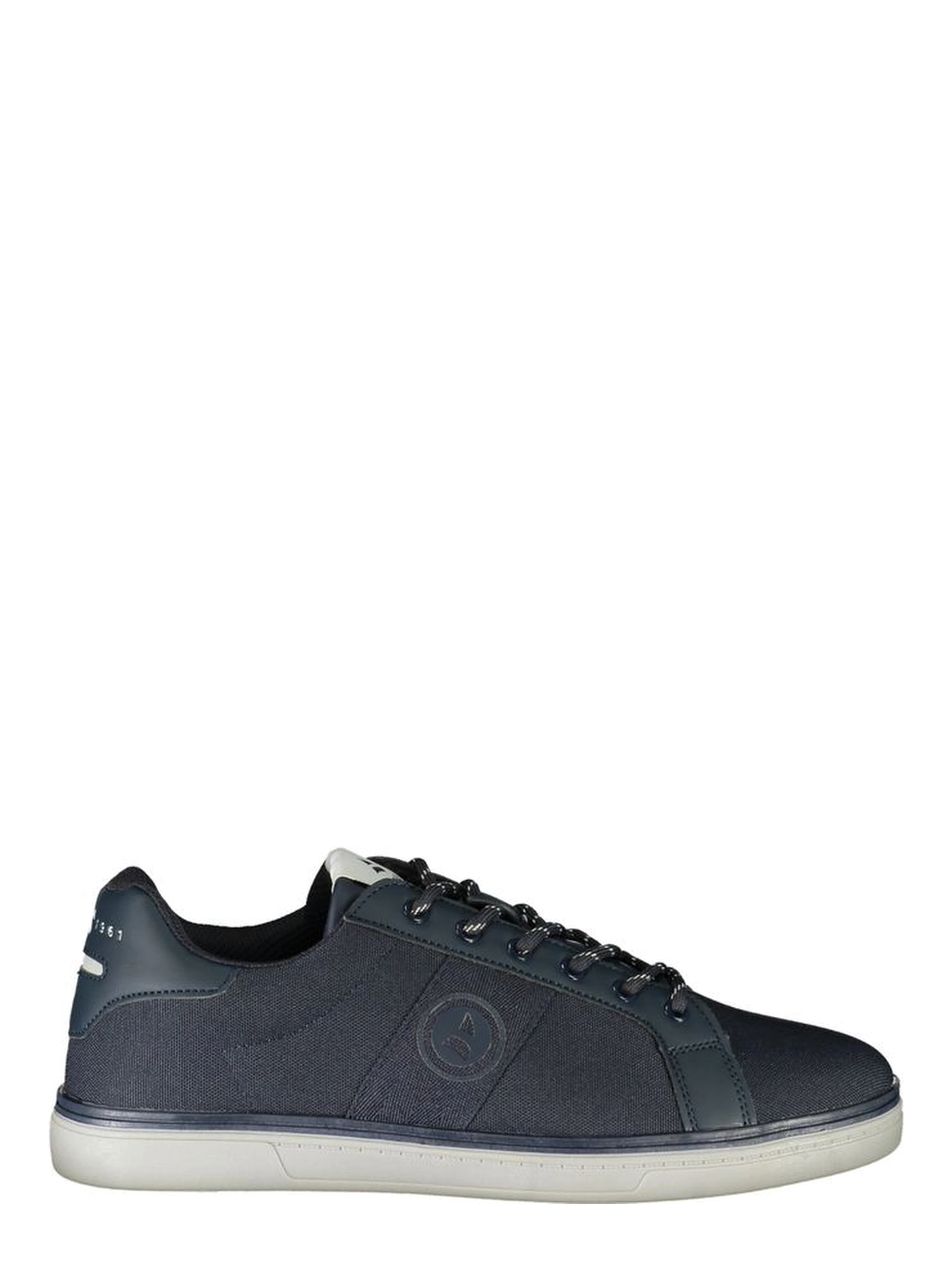 Blue Polyester Men's Sneaker